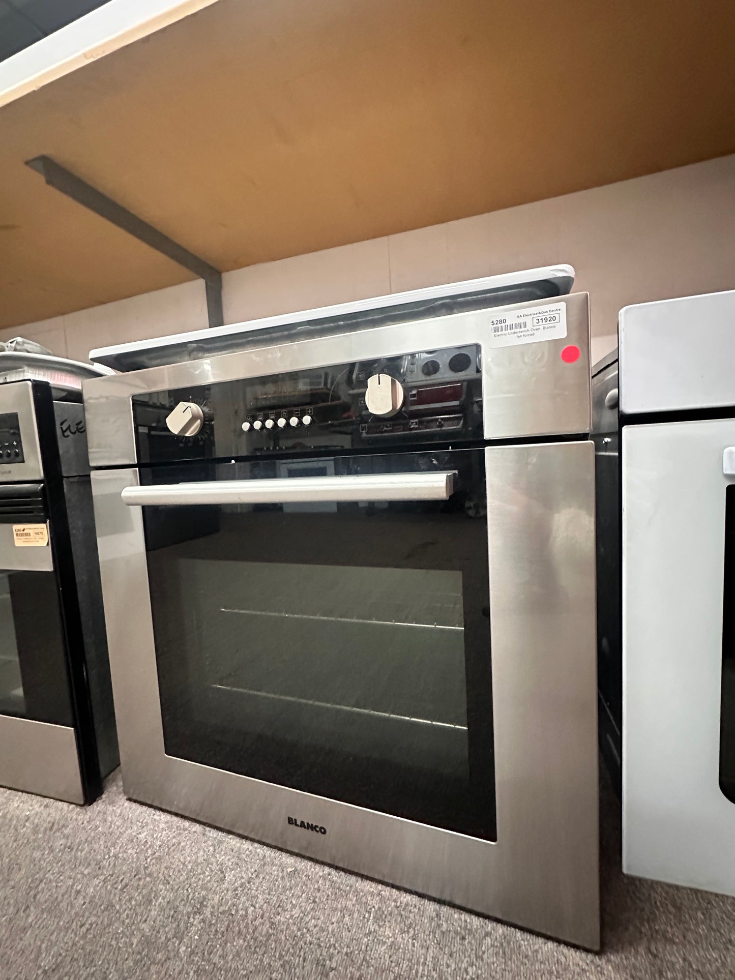 Blanco Fan Forced Electric Underbench Oven Stainless