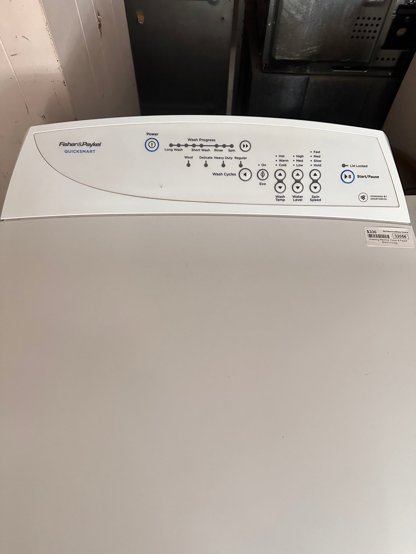 Fisher & Paykel Top Loader Washing Machine 5.5kg MW513