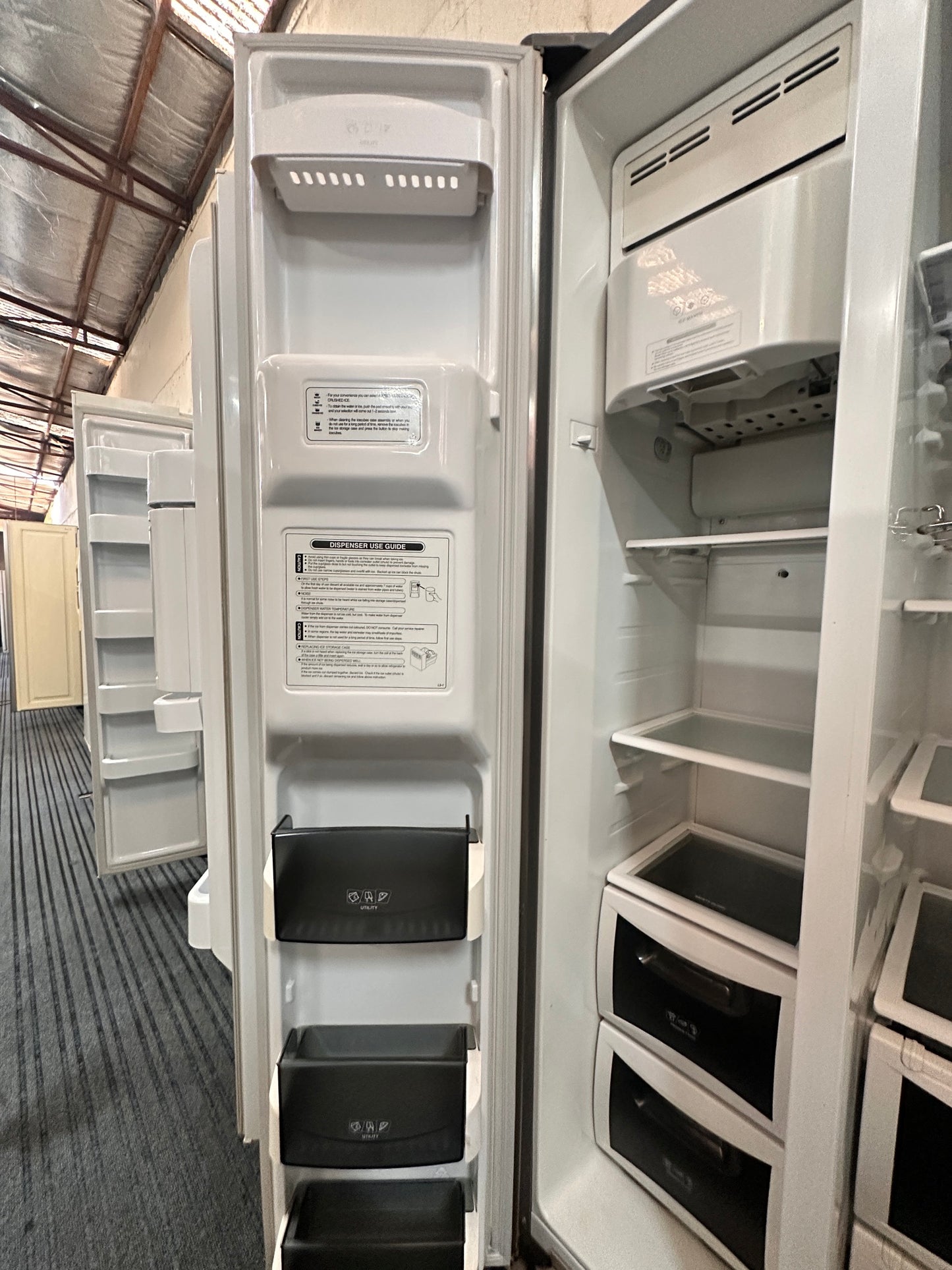 Smeg Side by Side Fridge Freezer 603L SR650XA Stainless