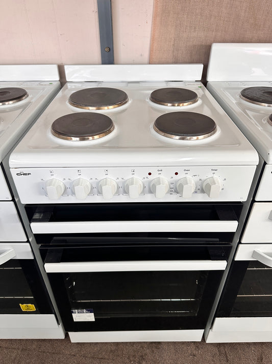 Chef 54cm Upright Cooker Freestanding Electric Stove 533