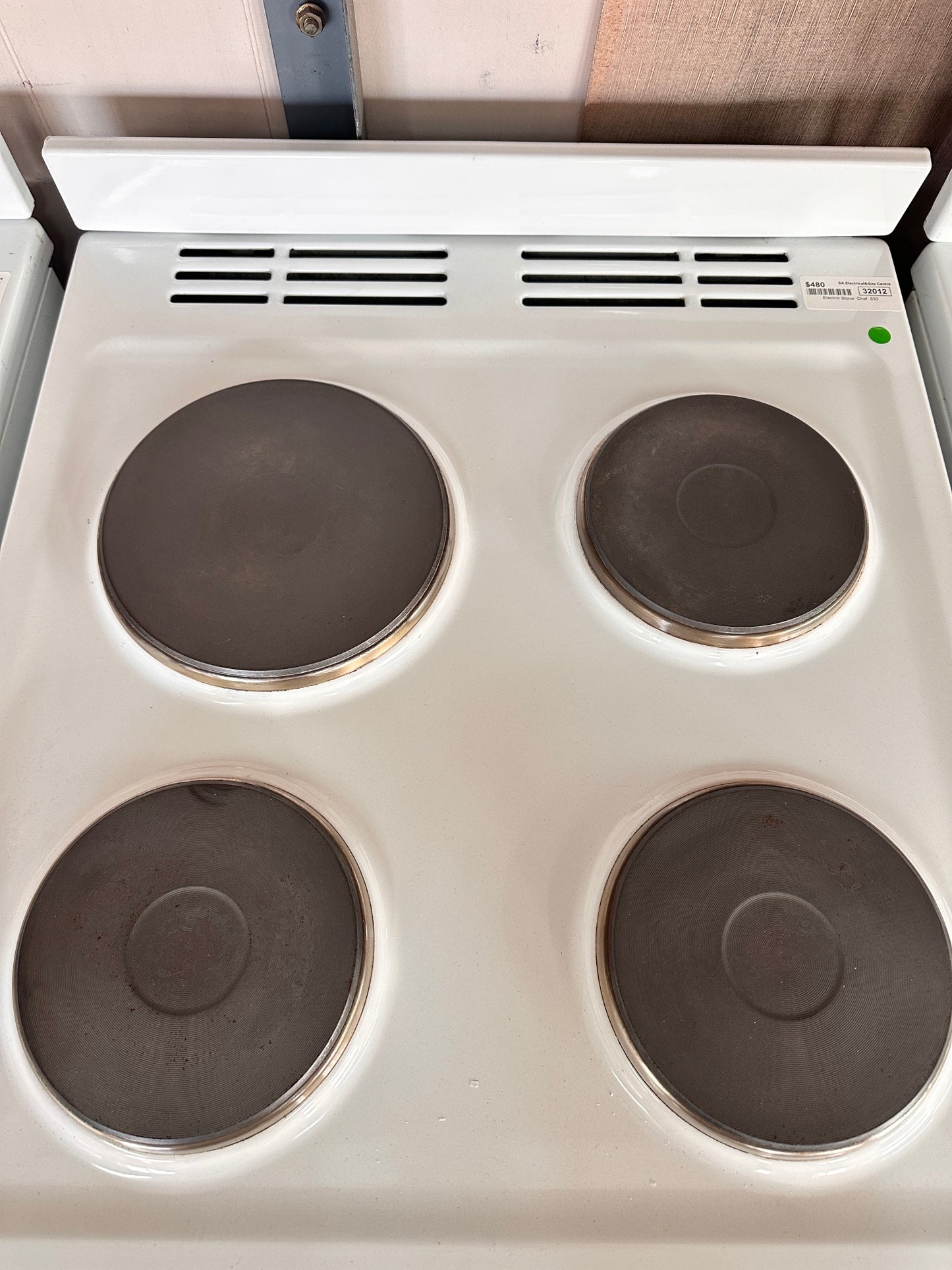 Chef 54cm Upright Cooker Freestanding Electric Stove 533
