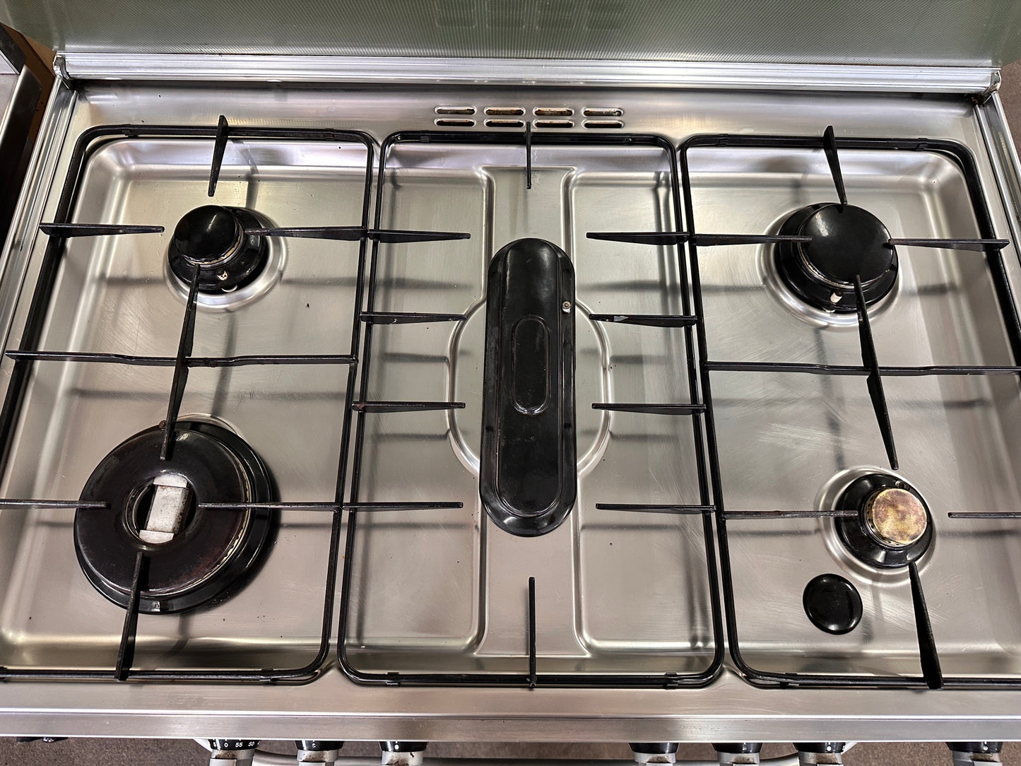 Emilia 90cm 5 Burner Fan Forced Natural Gas Freestanding Stove