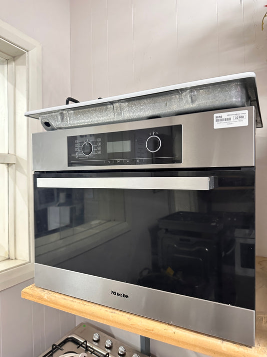 Miele Compact Combi Steam Oven Black & Steel DG5061