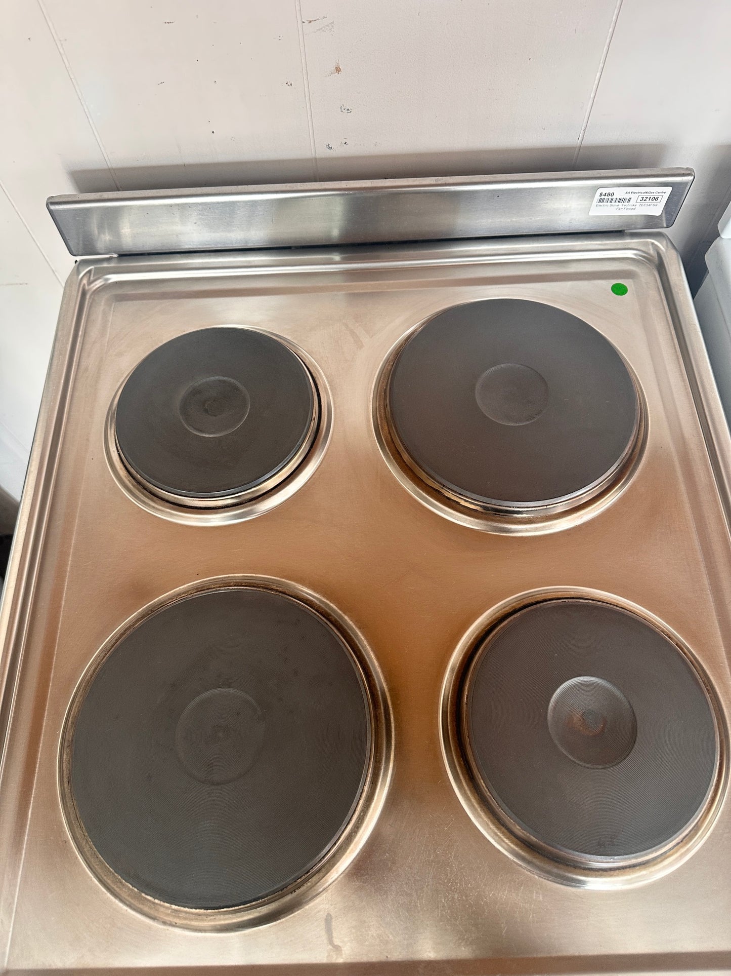 Technika 54cm Fan Forced Upright Cooker Freestanding Electric Stove TEE54FSS Stainless
