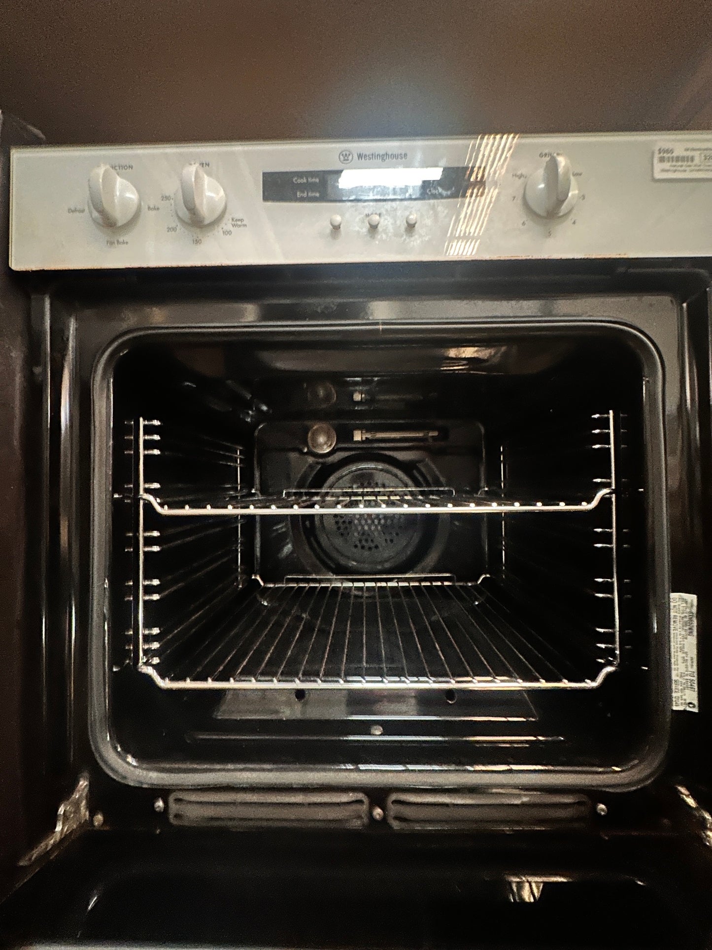 Westinghouse Fan Forced Natural Gas Wall Oven GXN650WNG