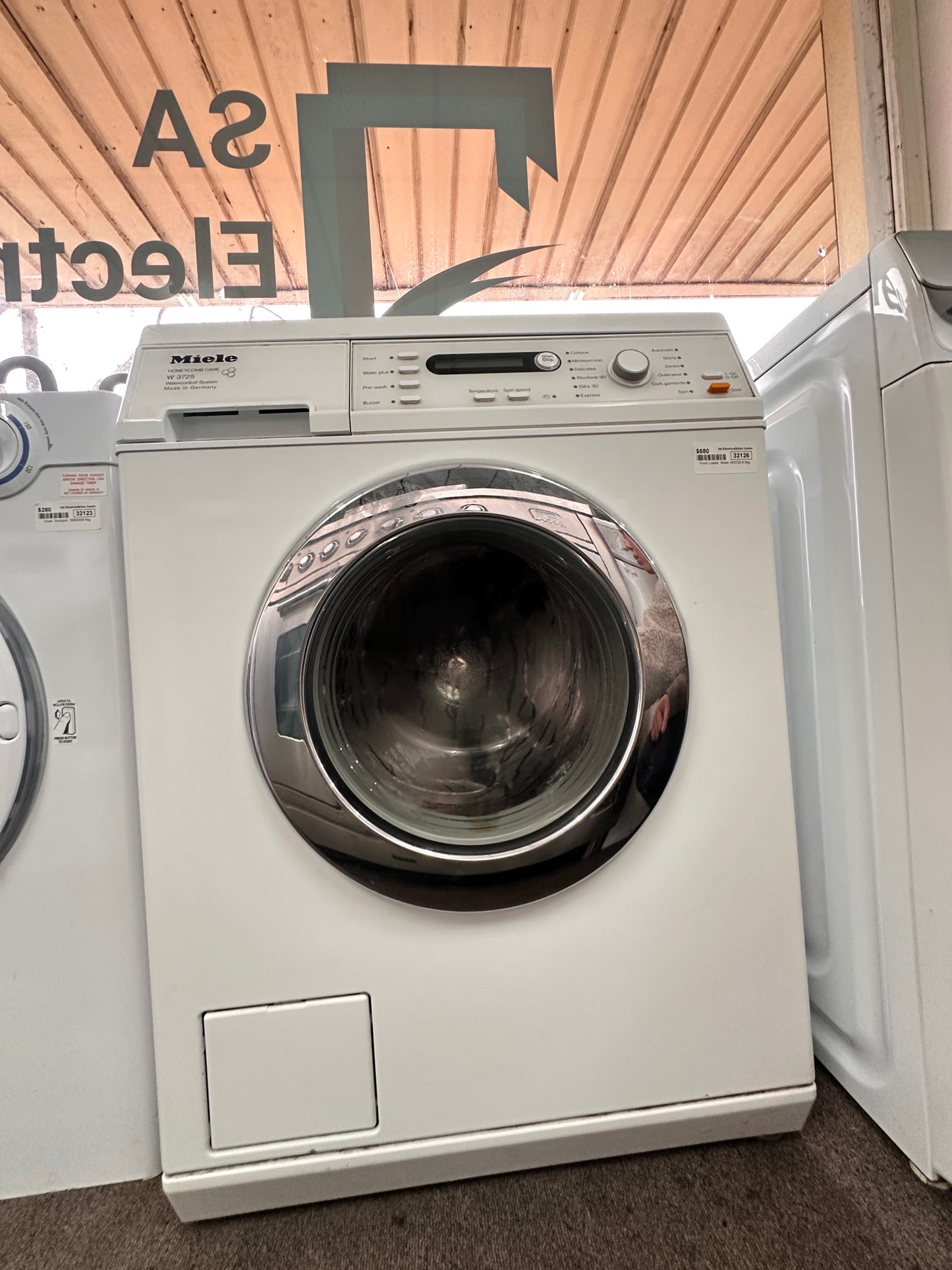 Miele Front Loader Washing Machine 6.5kg W3725