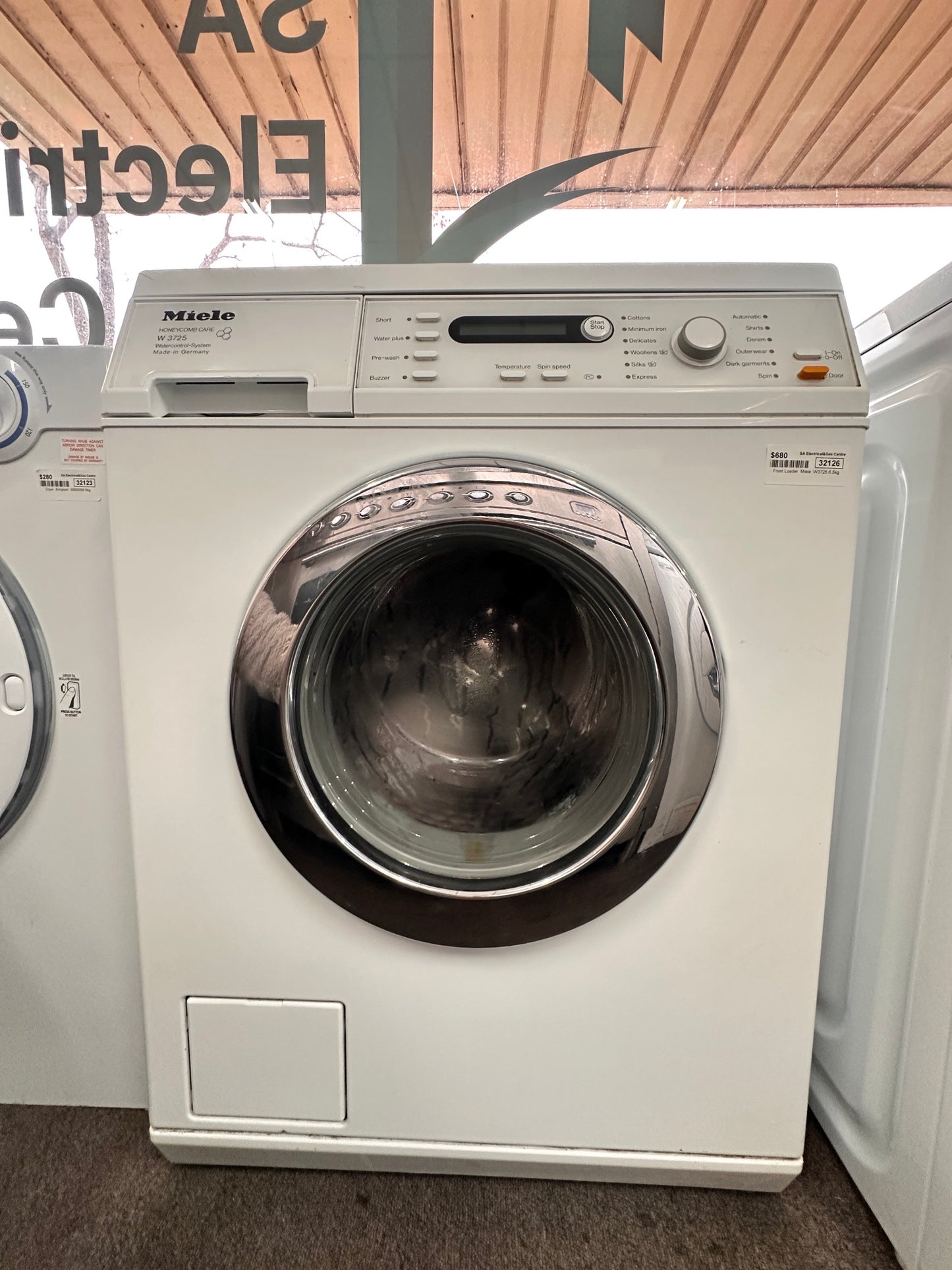 Miele Front Loader Washing Machine 6.5kg W3725