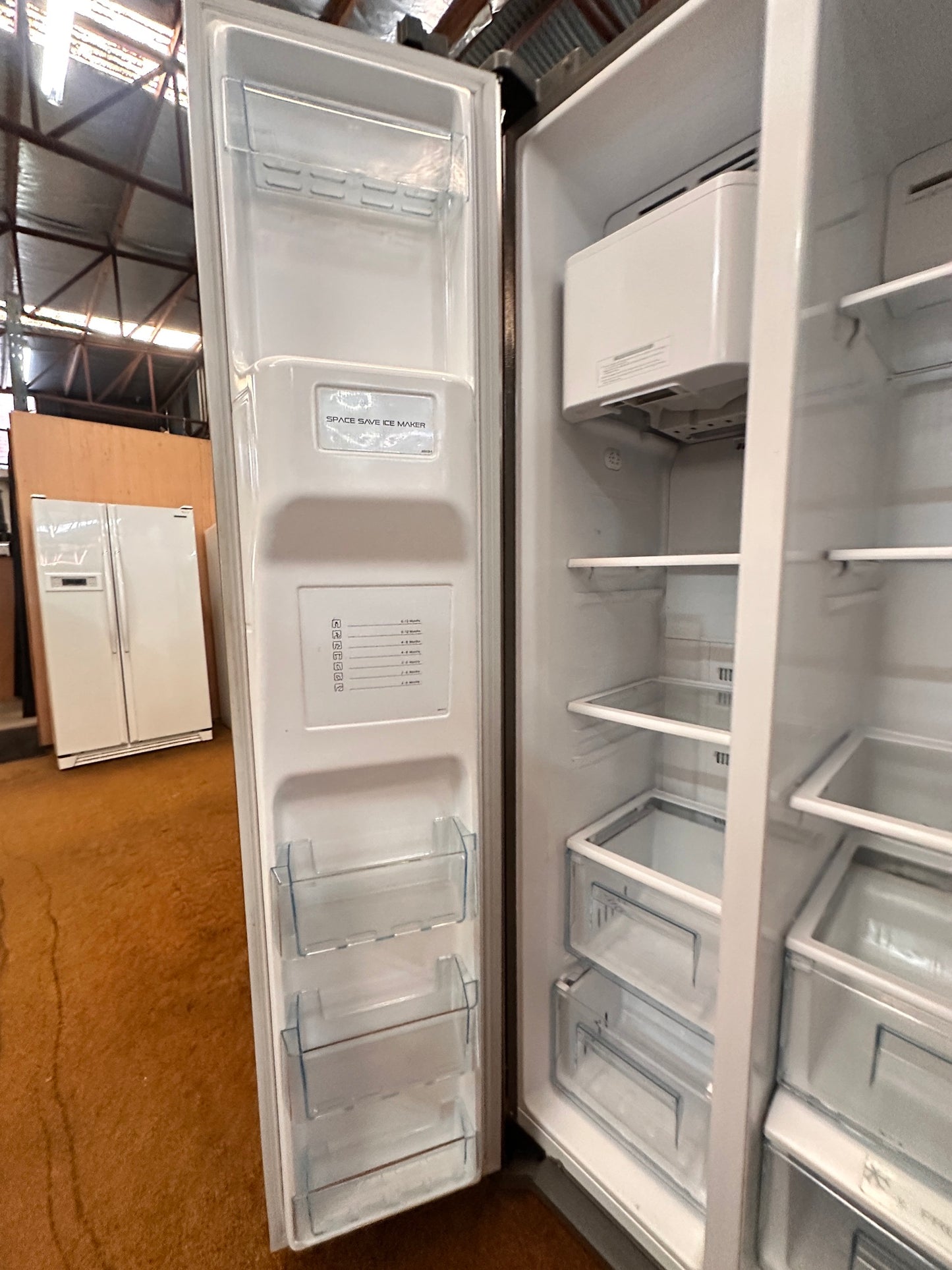Smeg Side by Side Fridge Freezer 608L SR590X Stainless