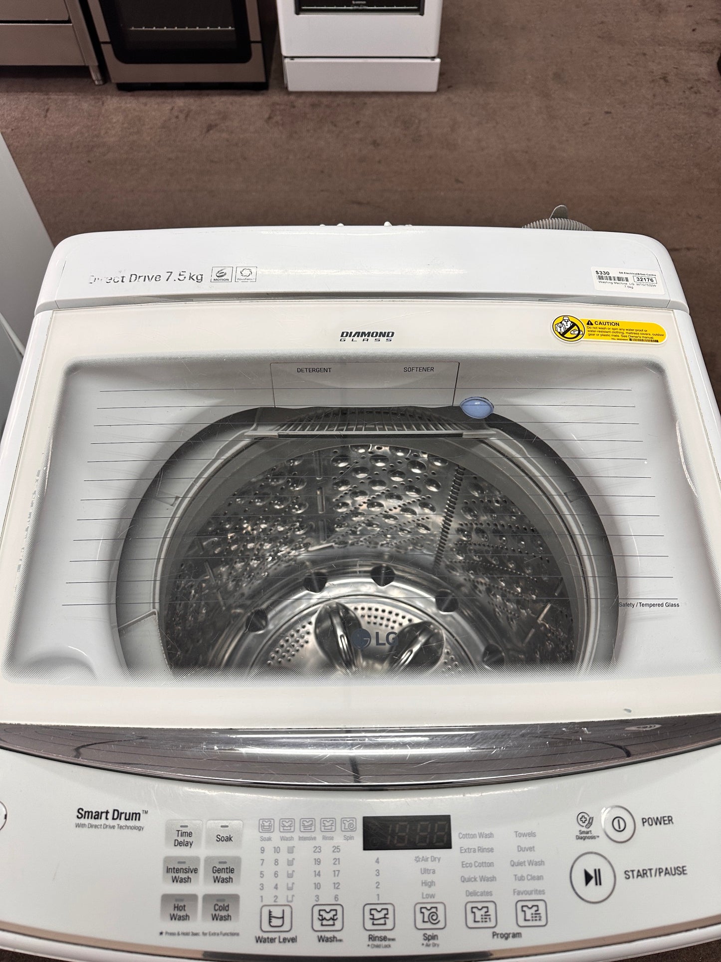 LG Top Loader Washing Machine 7.5kg WTG7532W (32368 F)