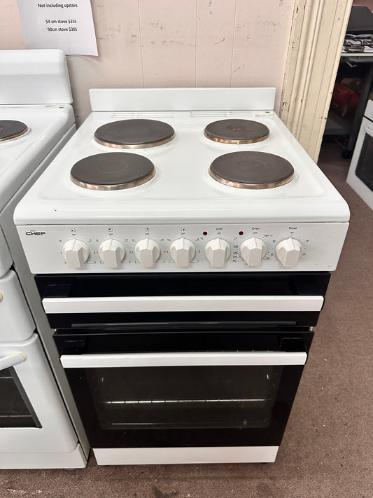 Chef 54cm Upright Cooker Freestanding Electric Stove 533