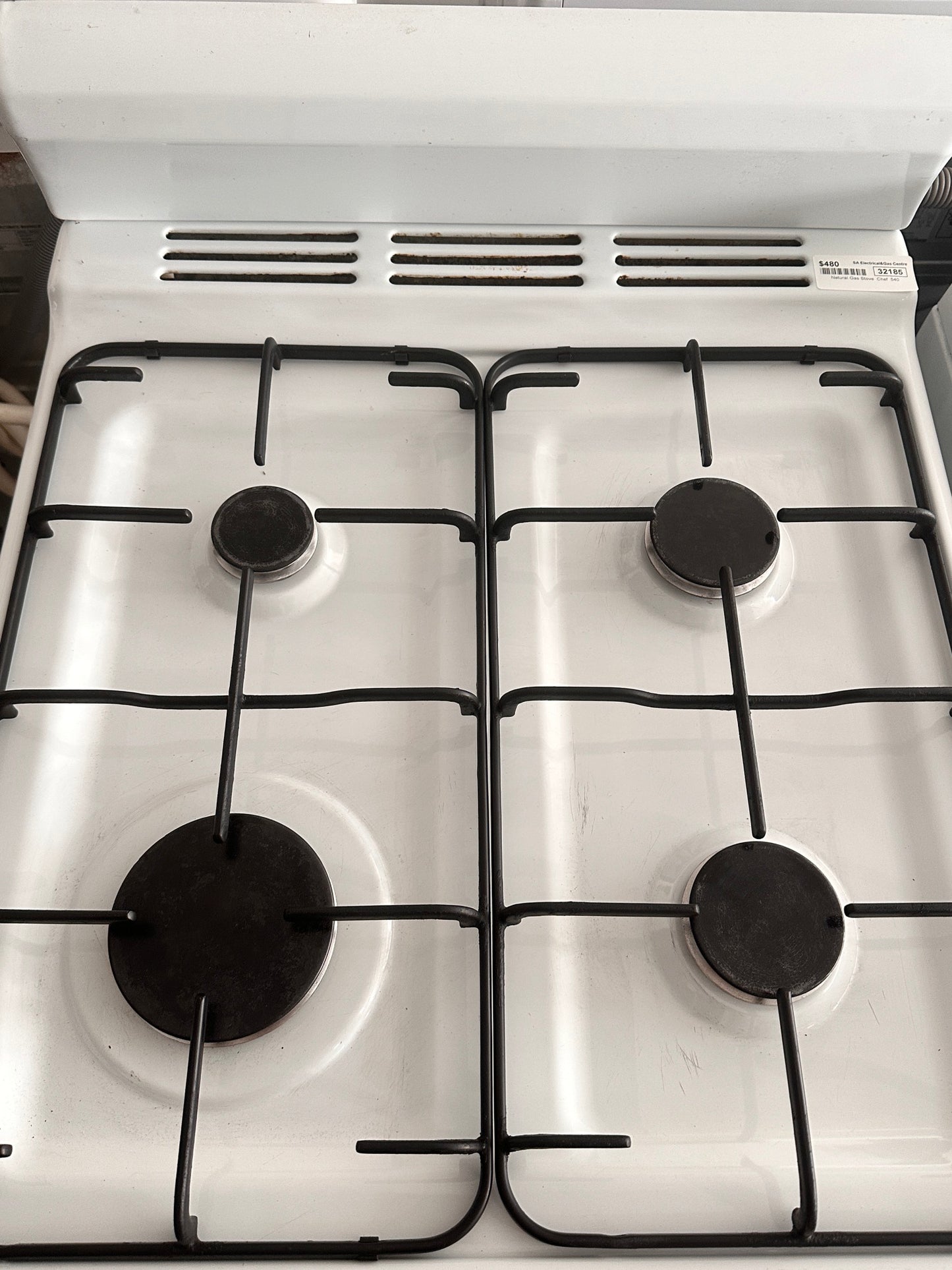 Chef 54cm Natural Gas Freestanding Stove 540