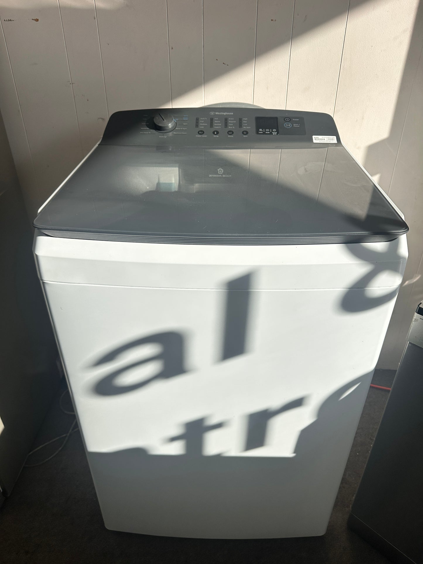 Westinghouse Top Loader Washing Machine 8kg WWT8084J7WA