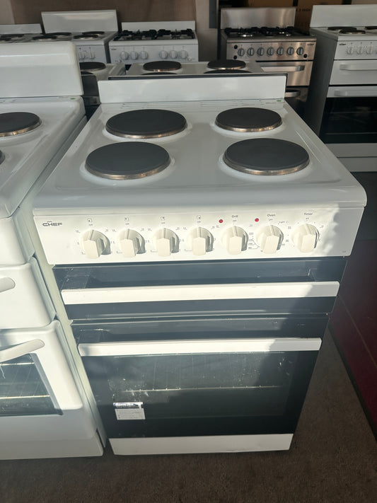 Chef 54cm Upright Cooker Freestanding Electric Stove 533