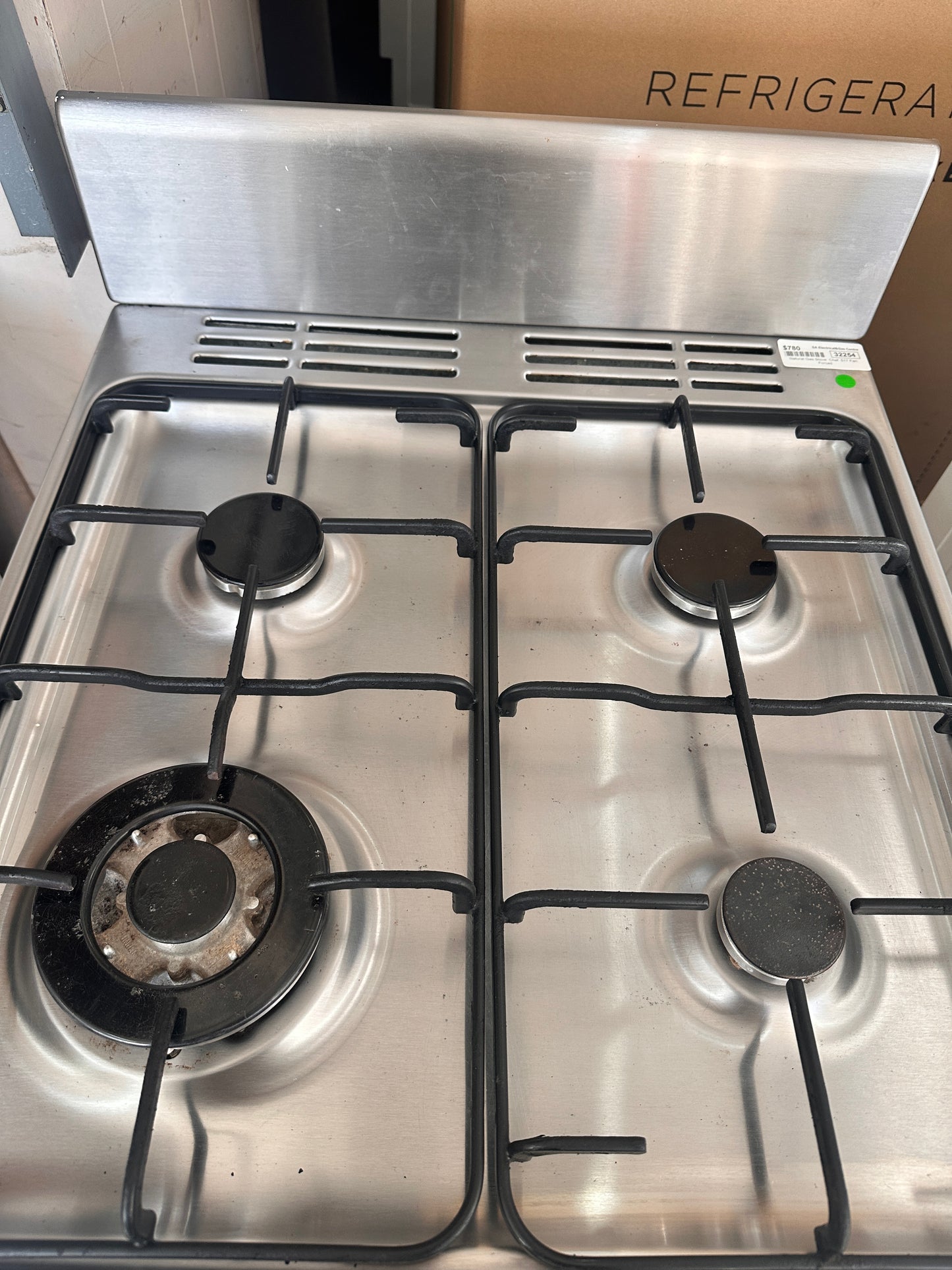 CHEF 54cm Fan Forced Natural Gas Freestanding Stove CFG517SANG Stainless