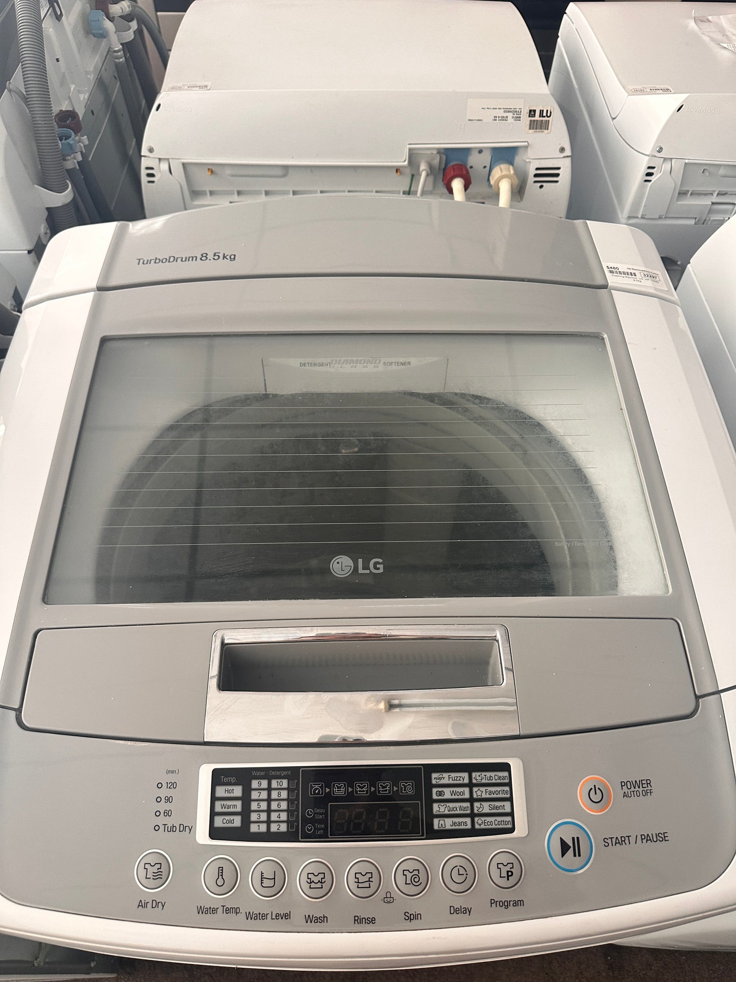LG Top Loader Washing Machine 8.5kg WF-T8582