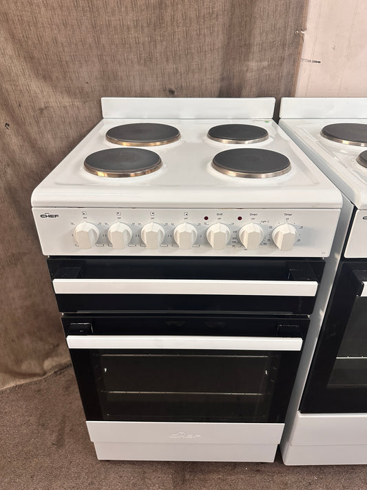 Chef 54cm Upright Cooker Freestanding Electric Stove 535