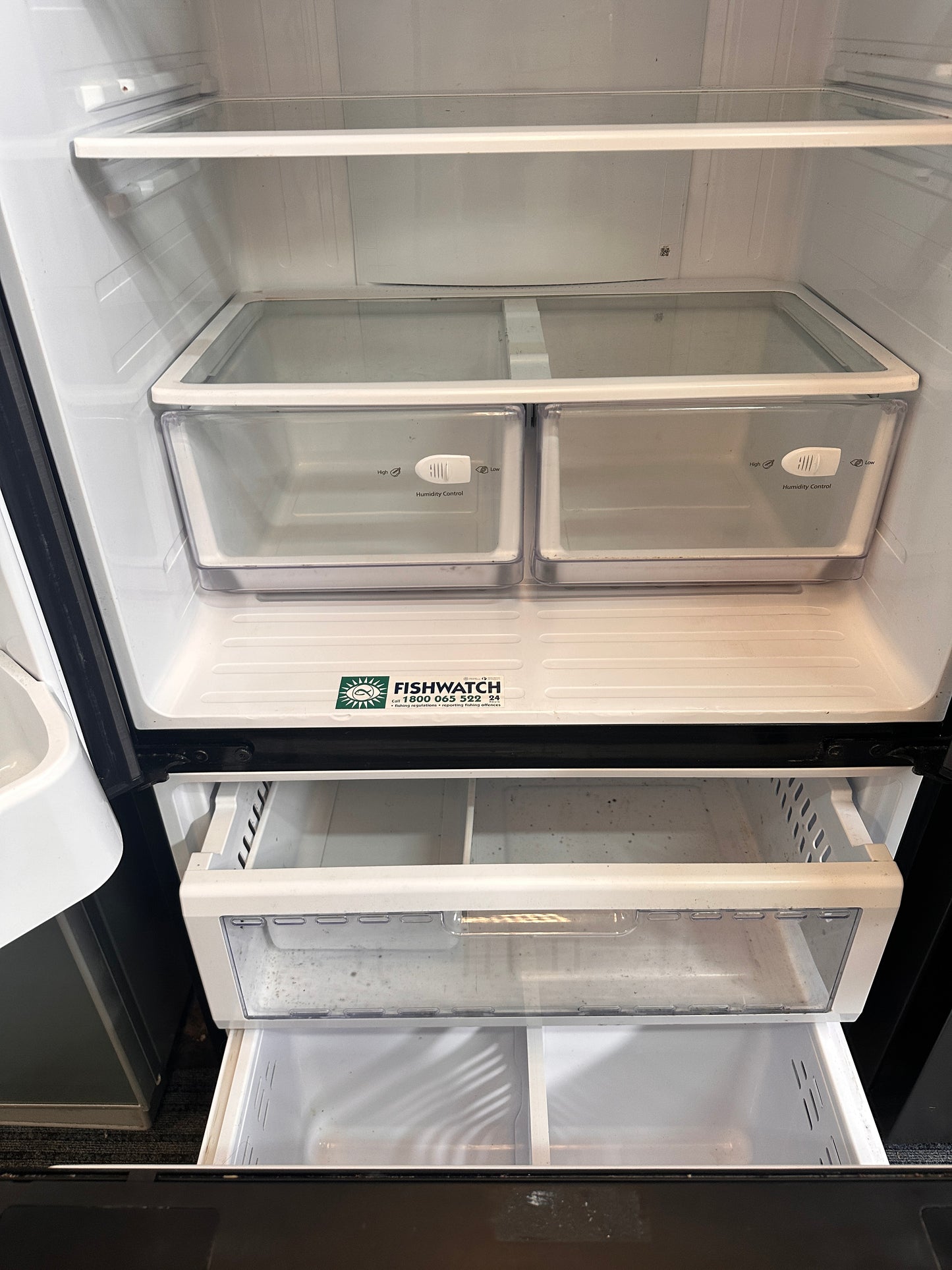 Samsung French Door Fridge Freezer 583L SRF582DBLS 583L Black