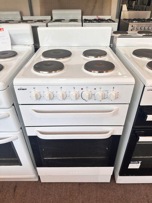 Chef 54cm Upright Cooker Freestanding Electric Stove 535