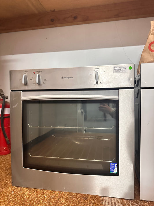 Westinghouse Fan Forced Natural Gas Underbench Oven 474 Stainless