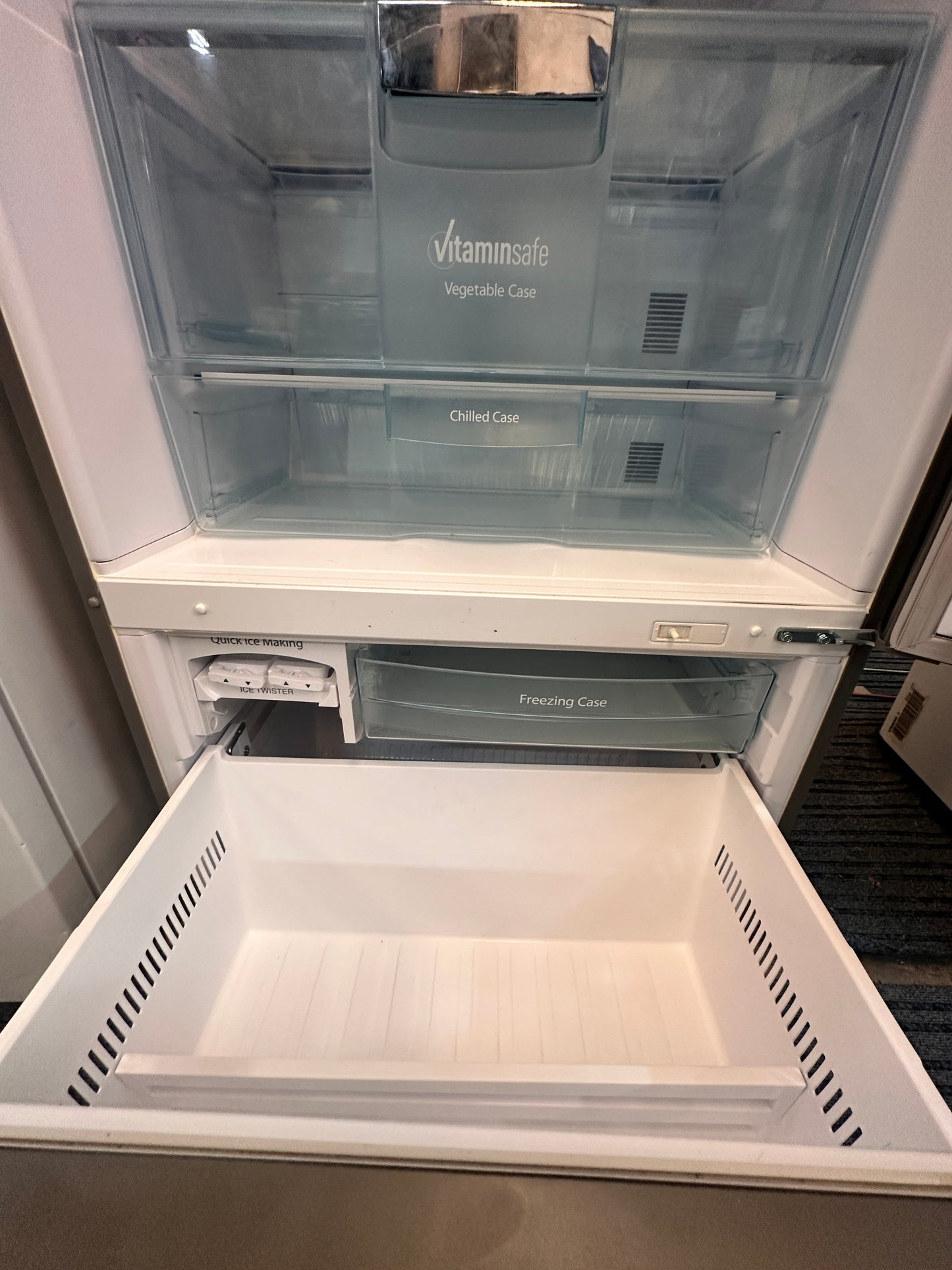 Panasonic Bottom Mount Fridge Freezer 554L NR-BY552XSAU