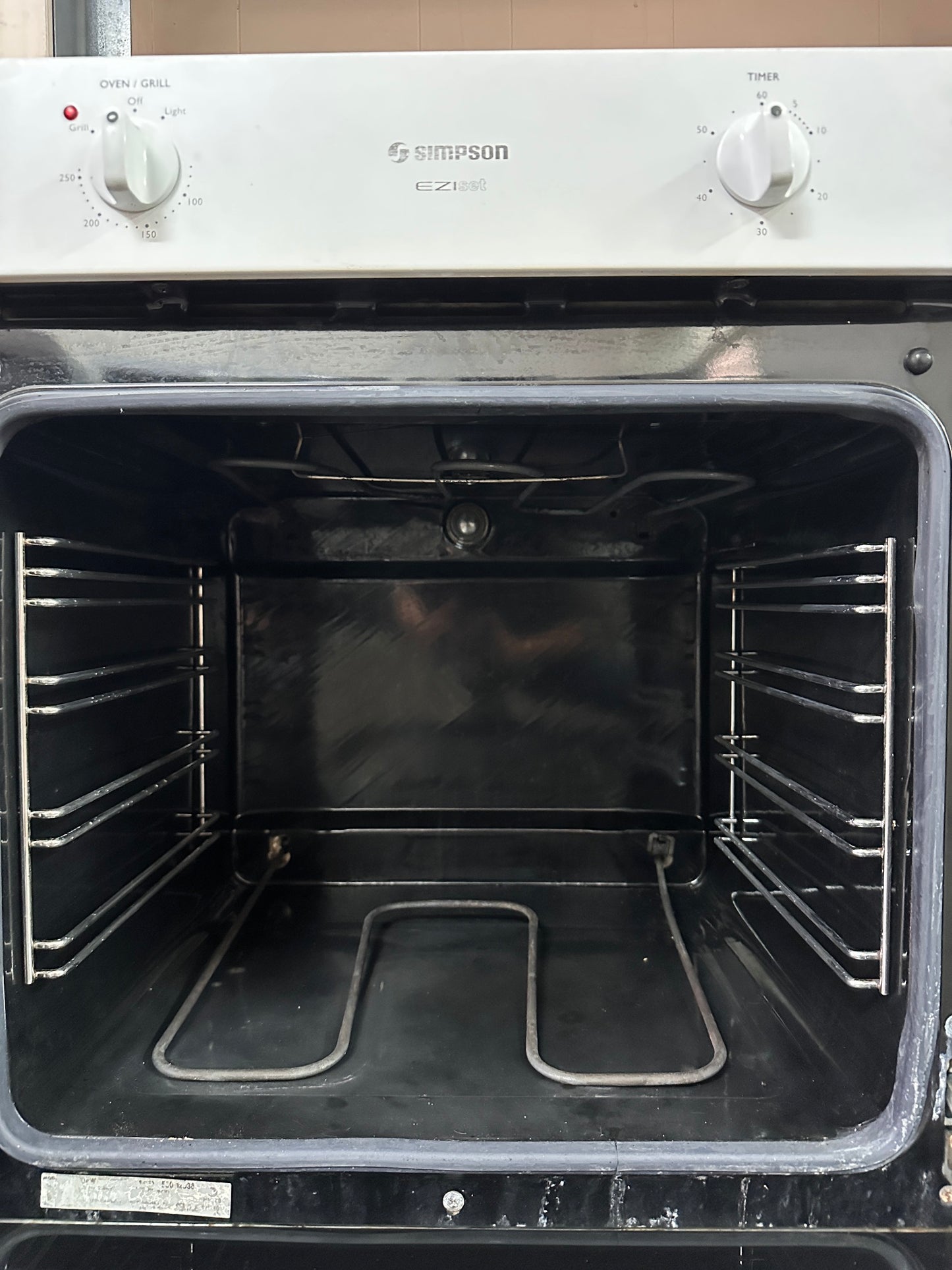 Simpson Electric Underbench Oven Eziset 904