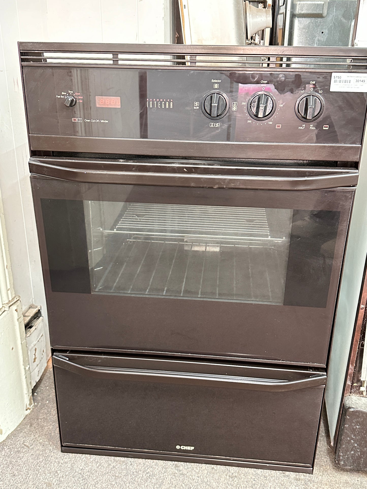 Chef Fan Forced Electric Wall Oven EW0B1FMB