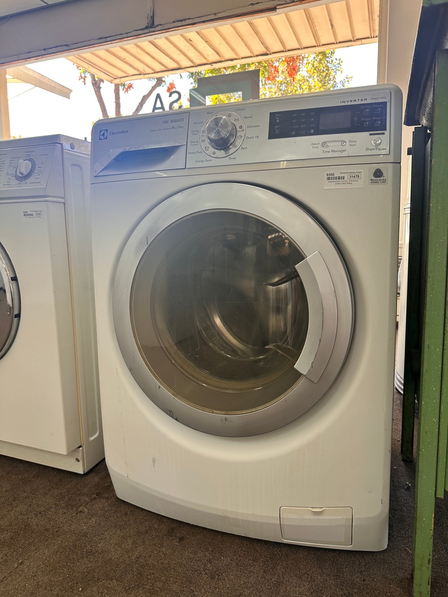Electrolux Front Loader Washer Dryer Combo 8/5kg EWW12832