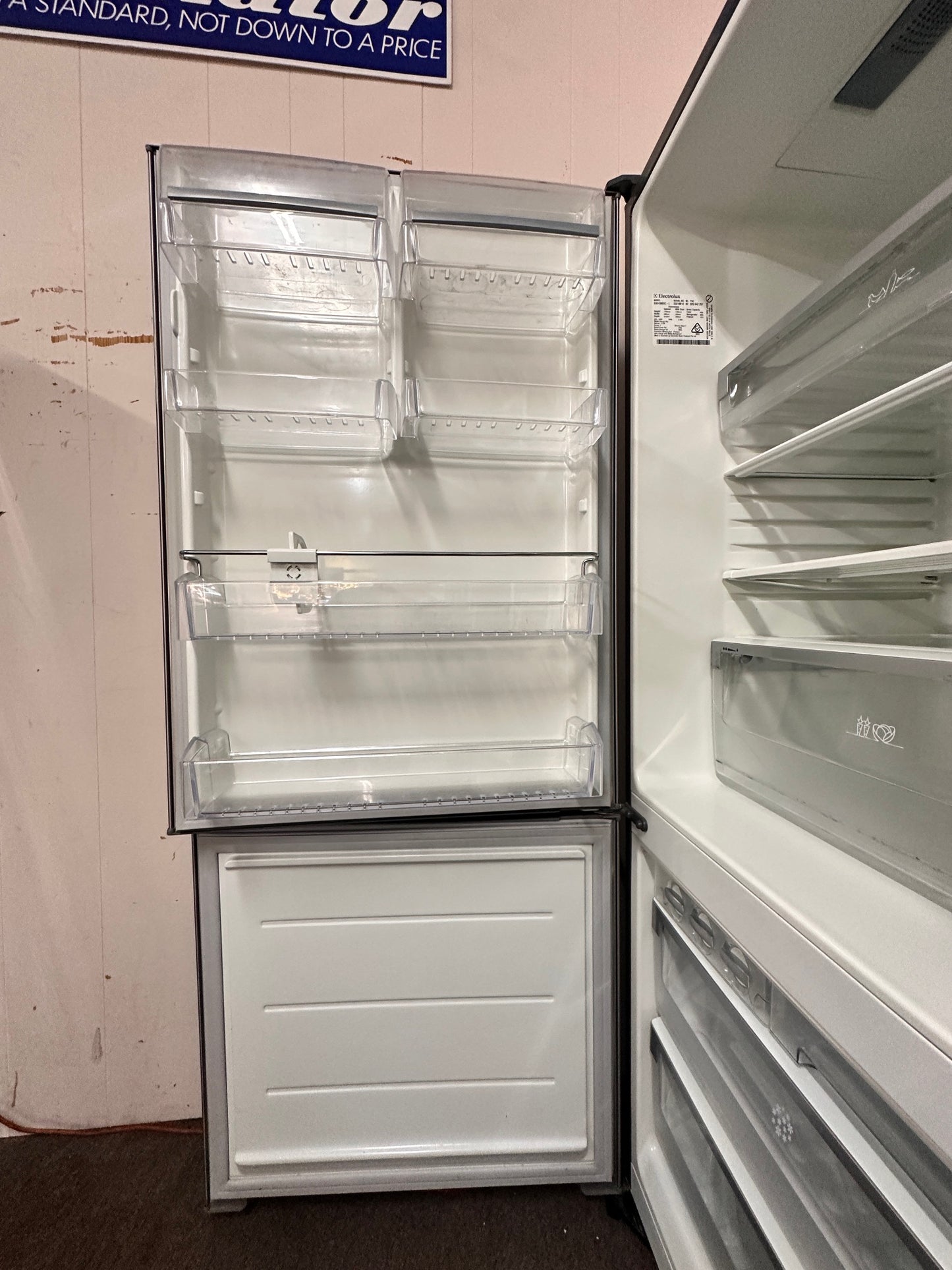 Electrolux Bottom Mount Fridge Freezer 430L EBE4300SC-L Stainless