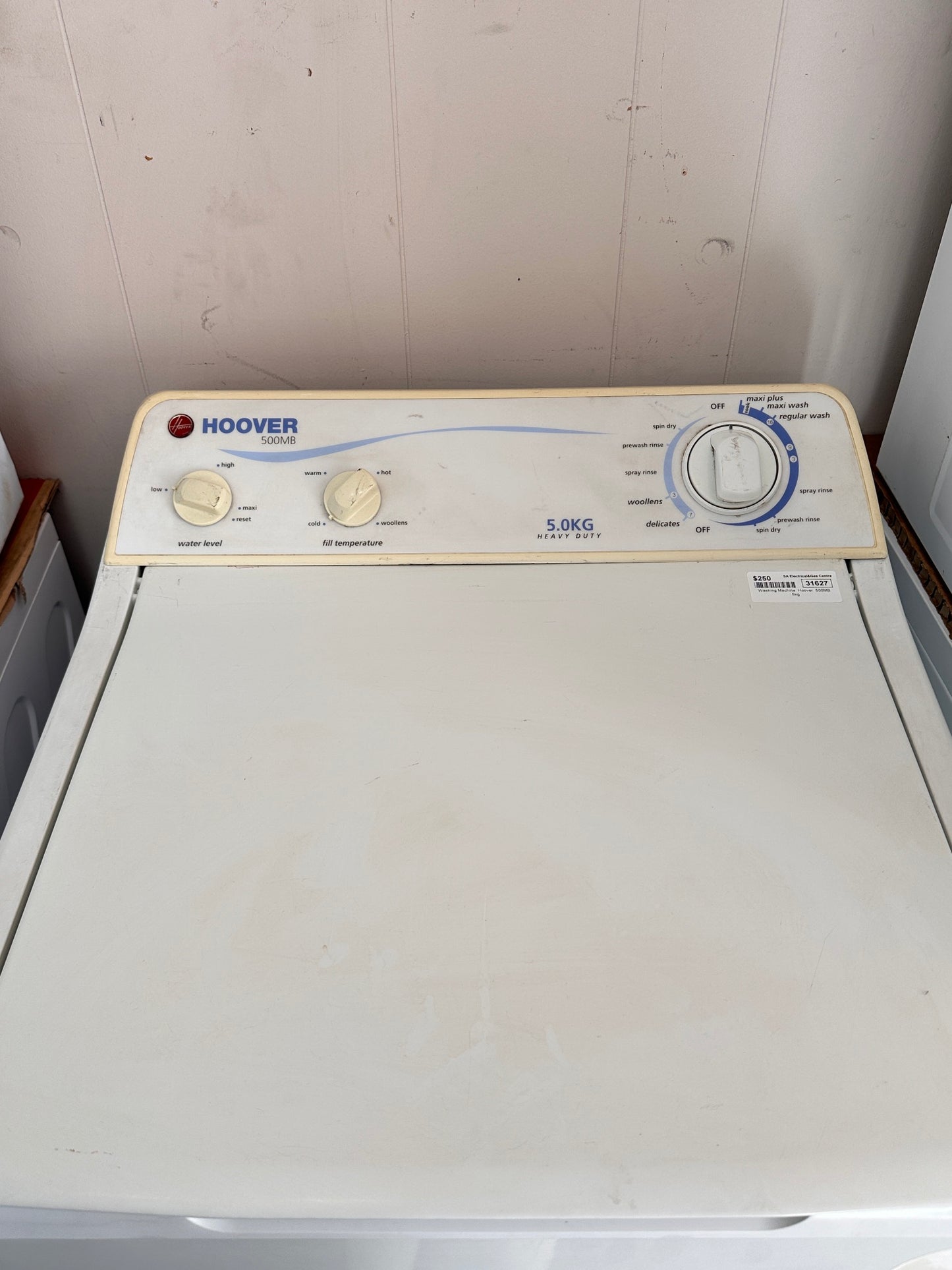 Hoover Top Loader Washing Machine 5kg 500MB