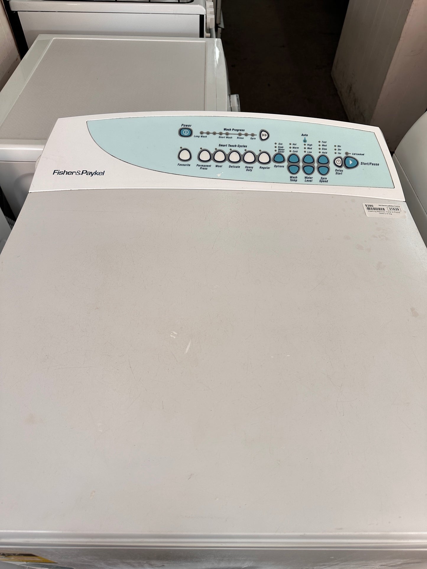 Fisher & Paykel Top Loader Washing Machine 6.5kg GW612