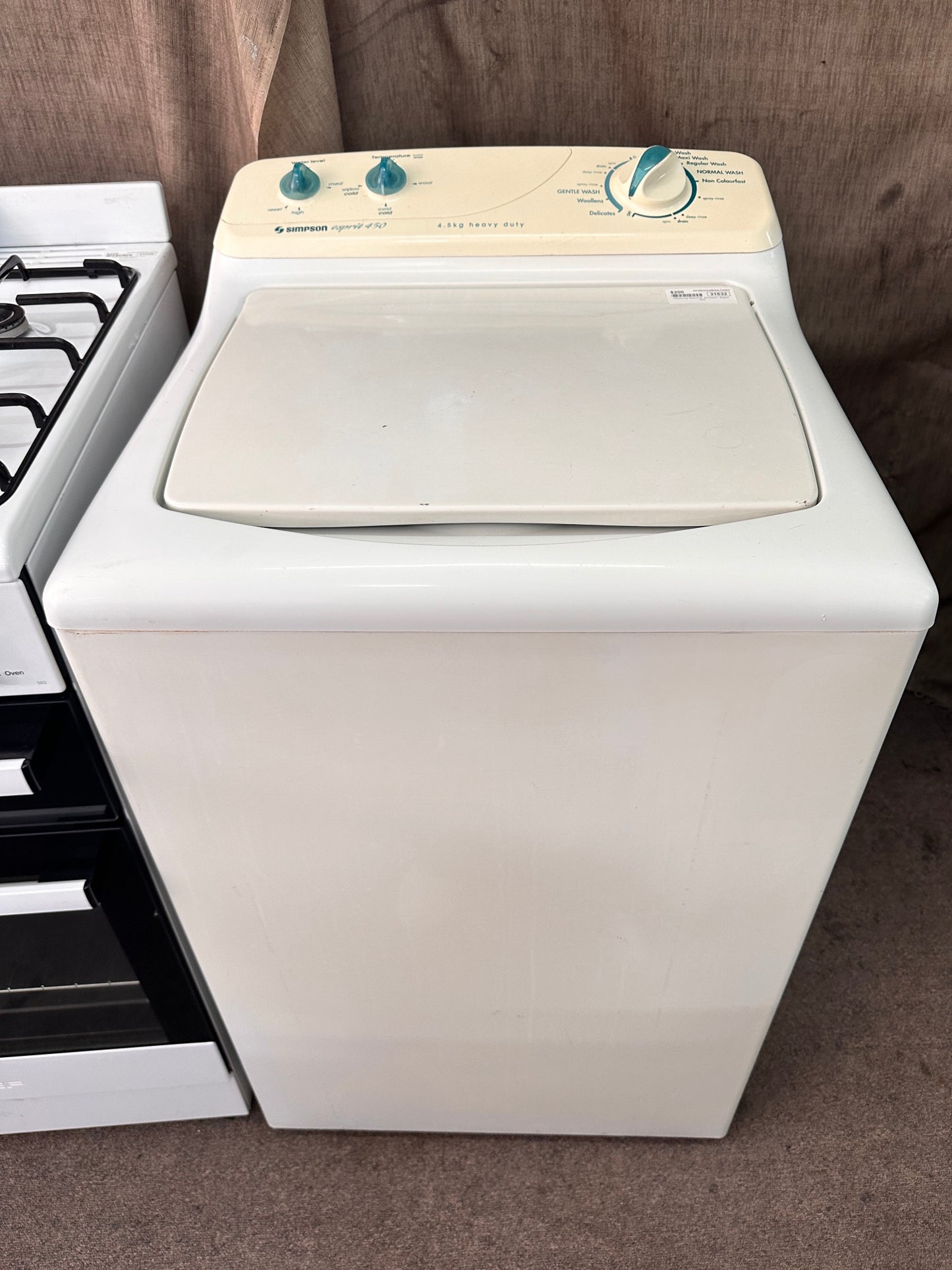 Simpson Top Loader Washing Machine 4.5kg esprit 450