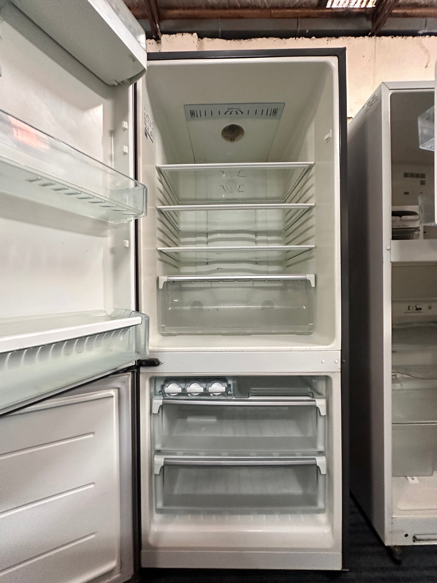 Westinghouse Bottom Mount Fridge Freezer 430L WBM4304SB-L Stainless Steel