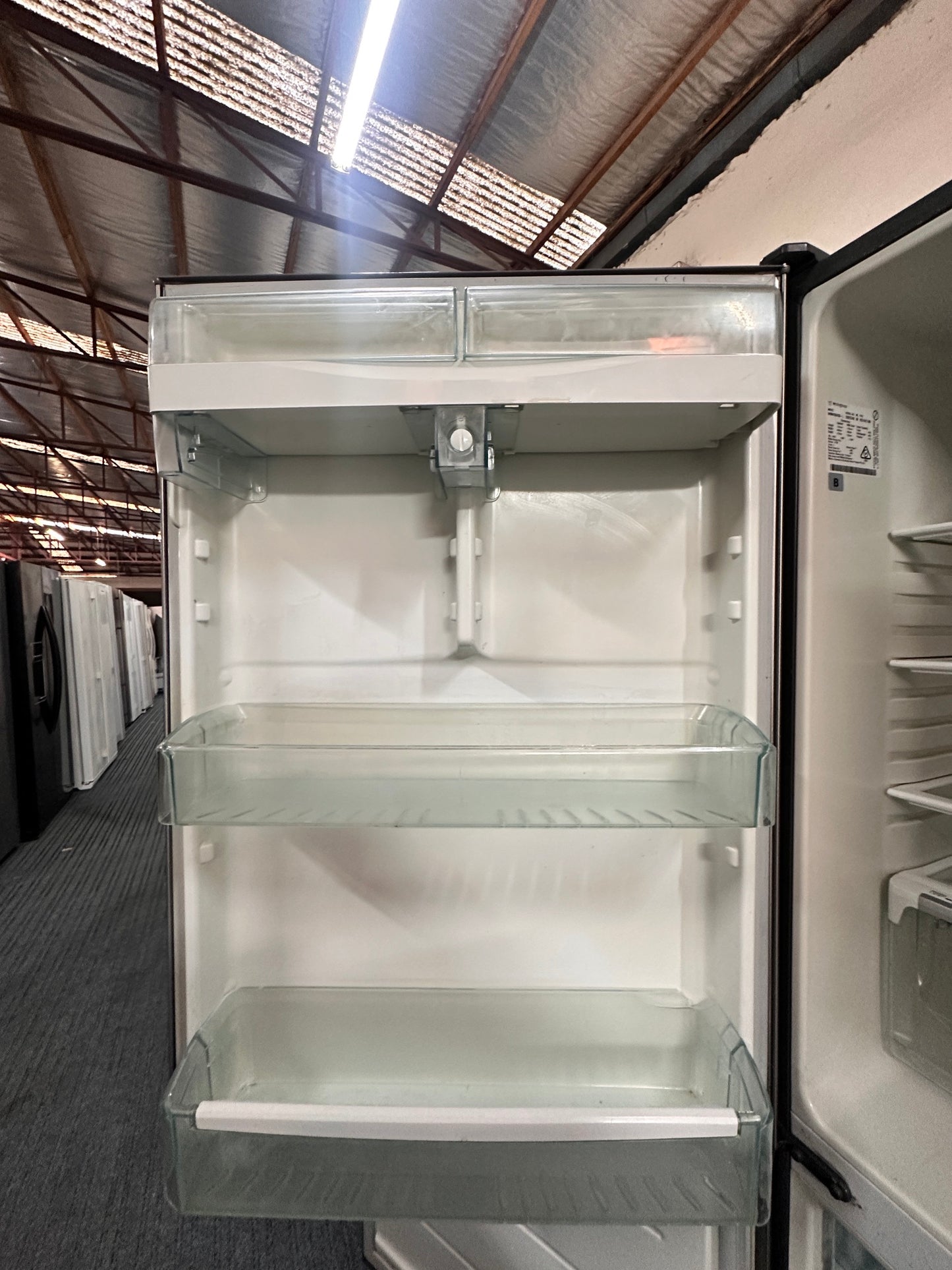 Westinghouse Bottom Mount Fridge Freezer 430L WBM4304SB-L Stainless Steel