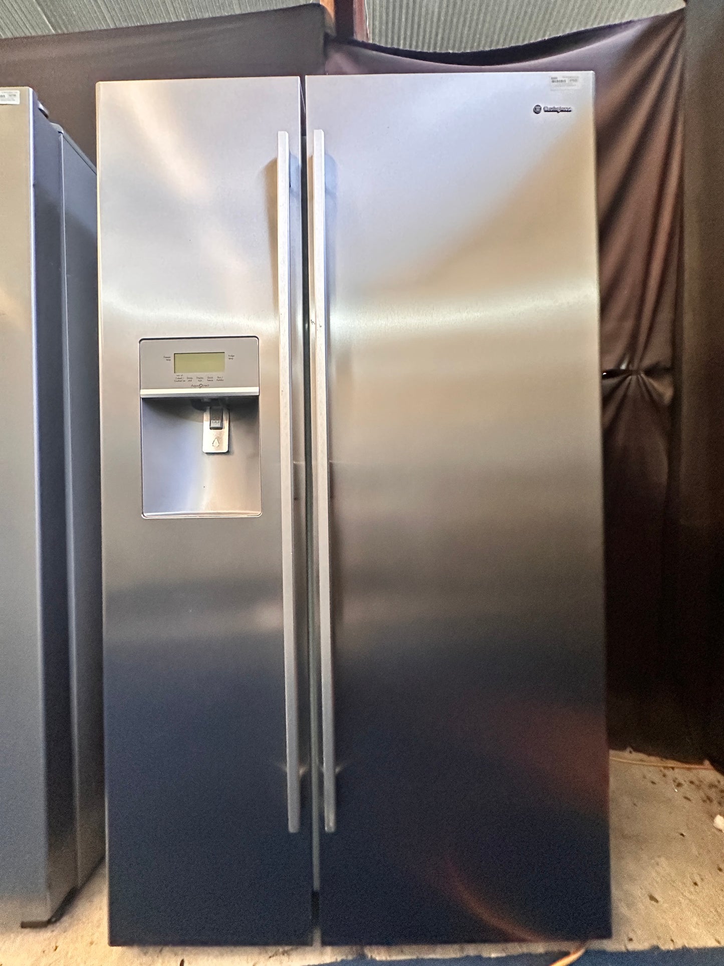 Westinghouse Stainless Side by Side Fridge Freezer 690L WSE6970SF