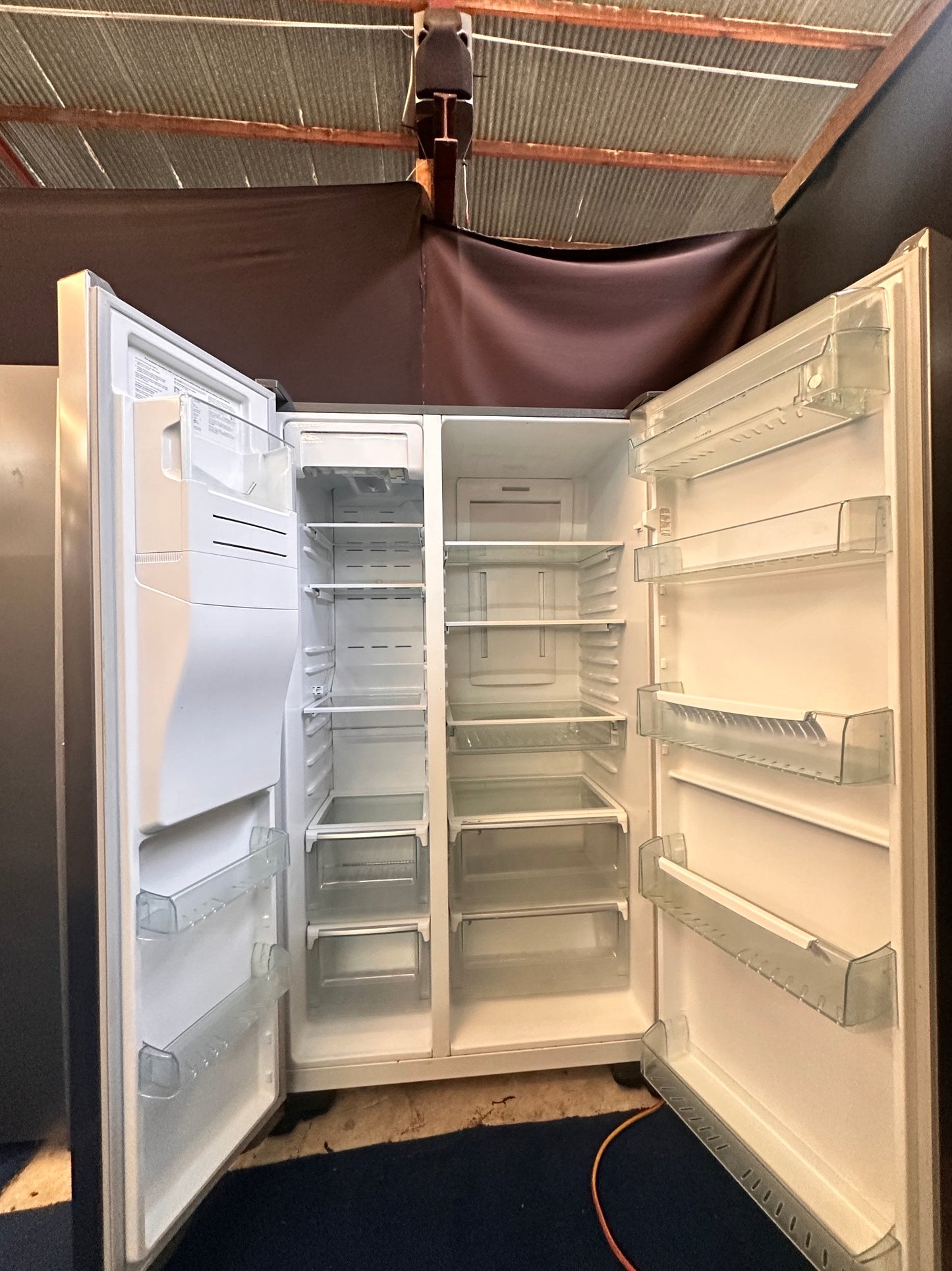 Westinghouse Stainless Side by Side Fridge Freezer 690L WSE6970SF