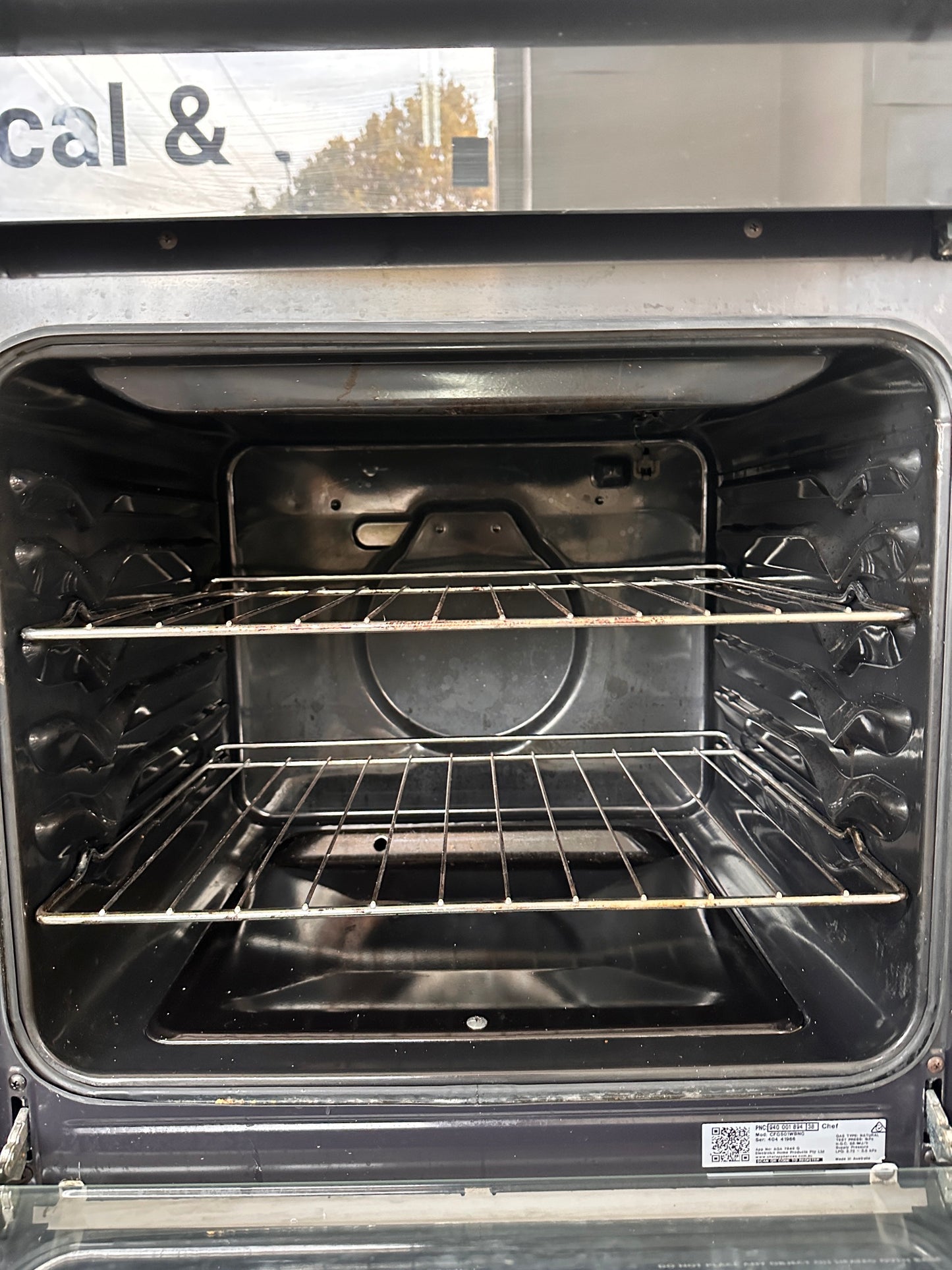 Chef 54cm Natural Gas Freestanding Stove 501