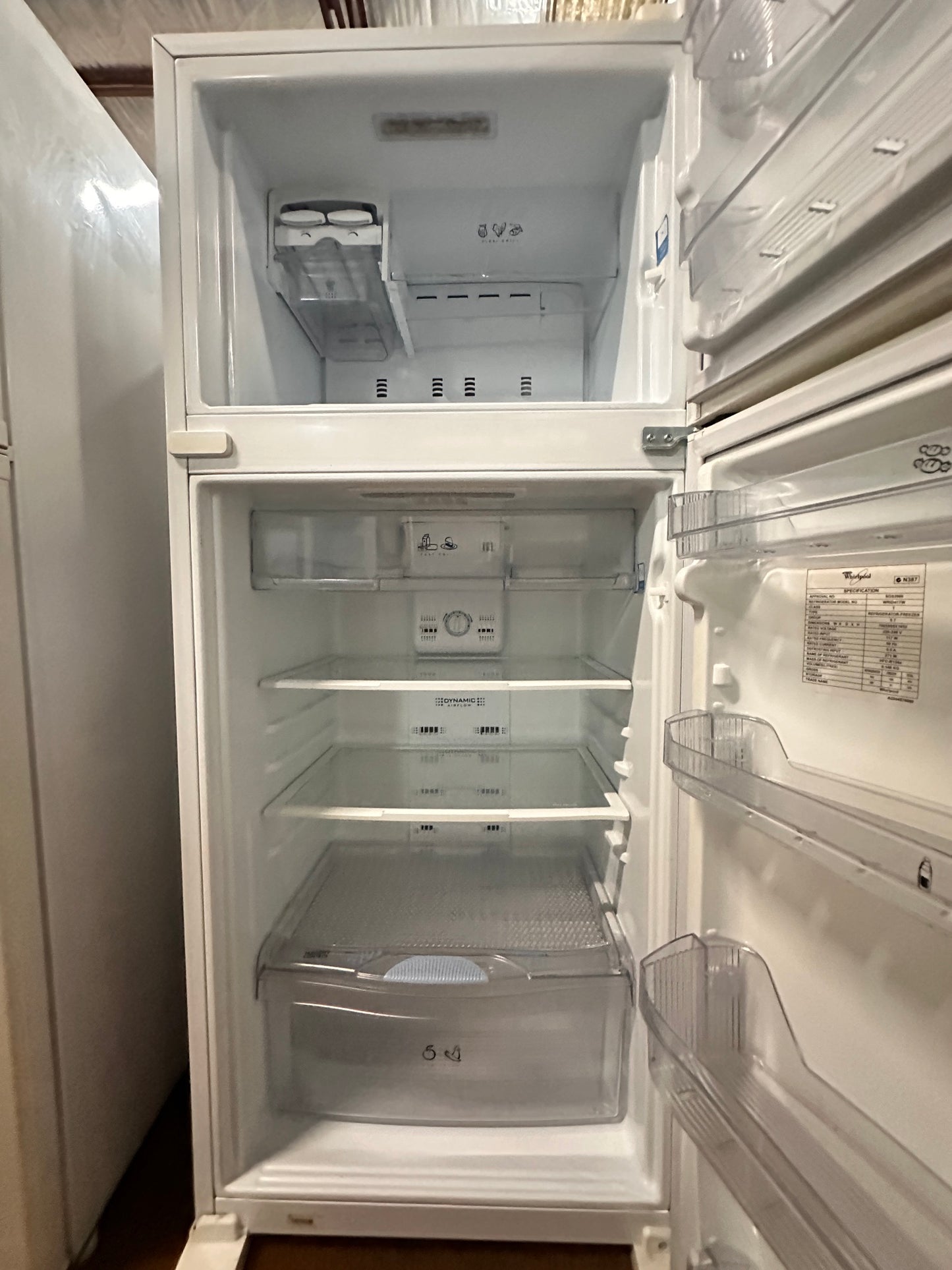 Whirlpool Top Mount Fridge Freezer 410L WRID41TW