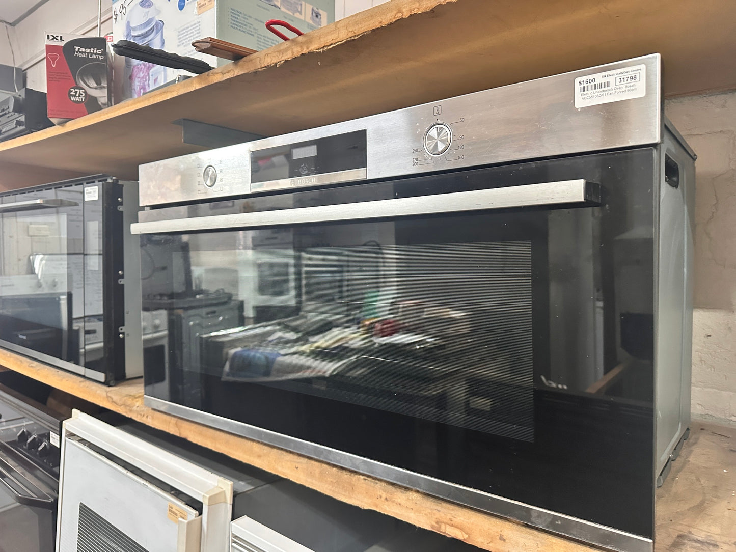 Bosch Serie 4 90cm Fan Forced Electric Oven VBC5540S0/01