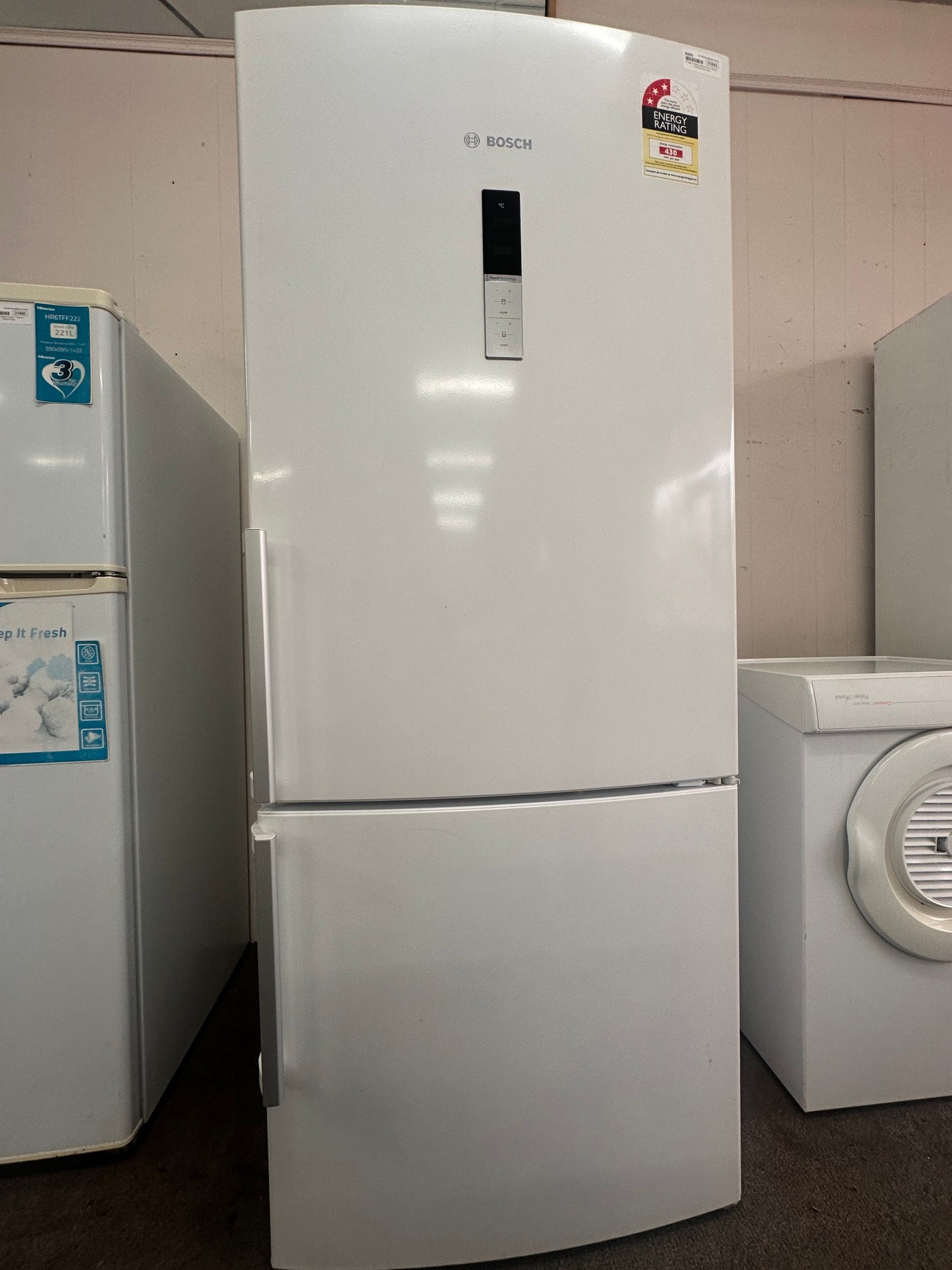 Bosch Bottom Mount Fridge Freezer 452L KGN53AI30A