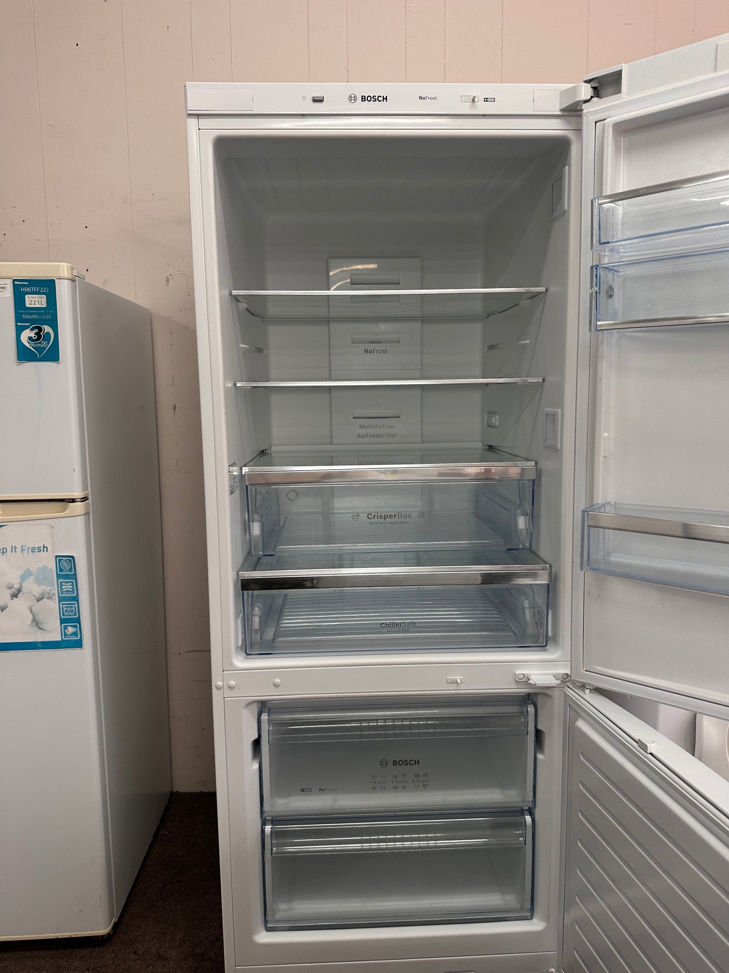 Bosch Bottom Mount Fridge Freezer 452L KGN53AI30A