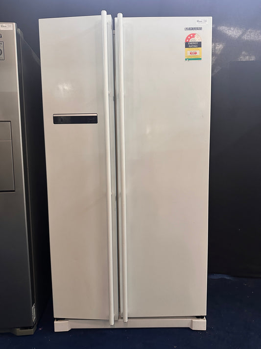 Samsung Side by Side Fridge Freezer 589L SRS587ENW