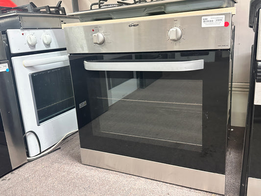 Chef Fan Forced Electric Underbench Oven EOC627S Stainless Steel