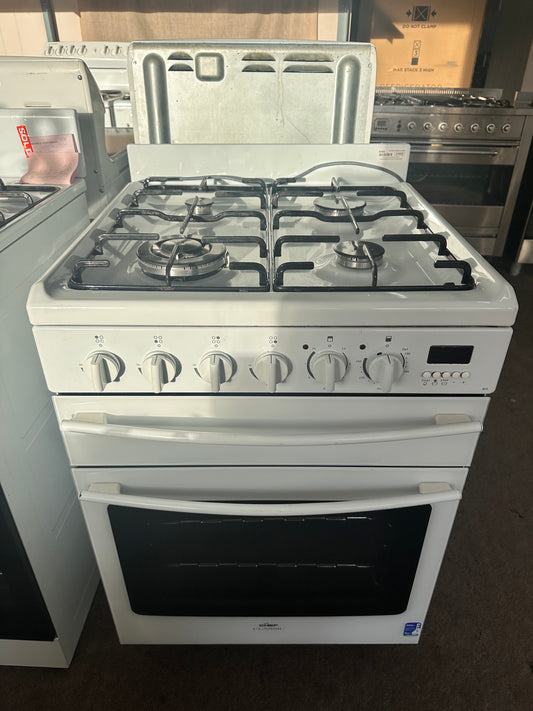 Chef Classic 60cm Fan Forced Natural Gas Freestanding Stove GSC6655SNG