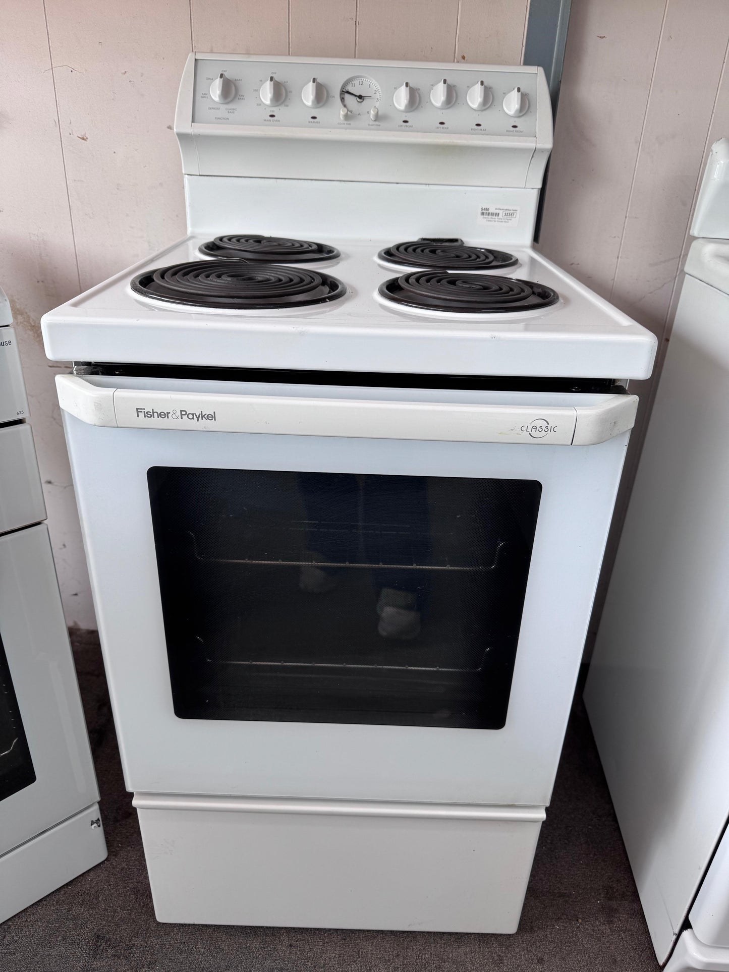 Fisher & Paykel Freestanding Electric Stove 53cm, 6 Months Warranty (32357 F)