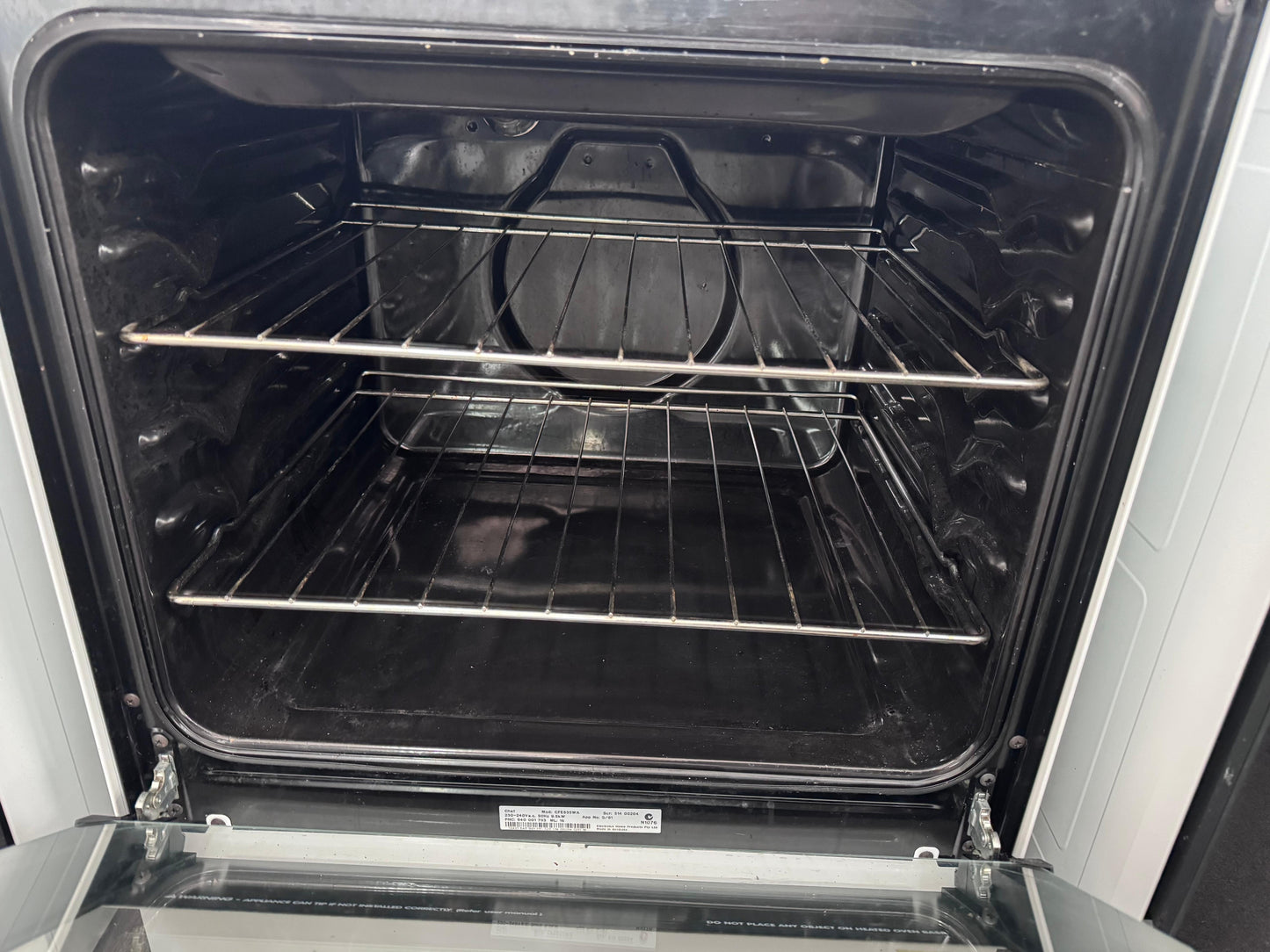 Chef 54cm Upright Freestanding Electric Stove 535 (32335 F)