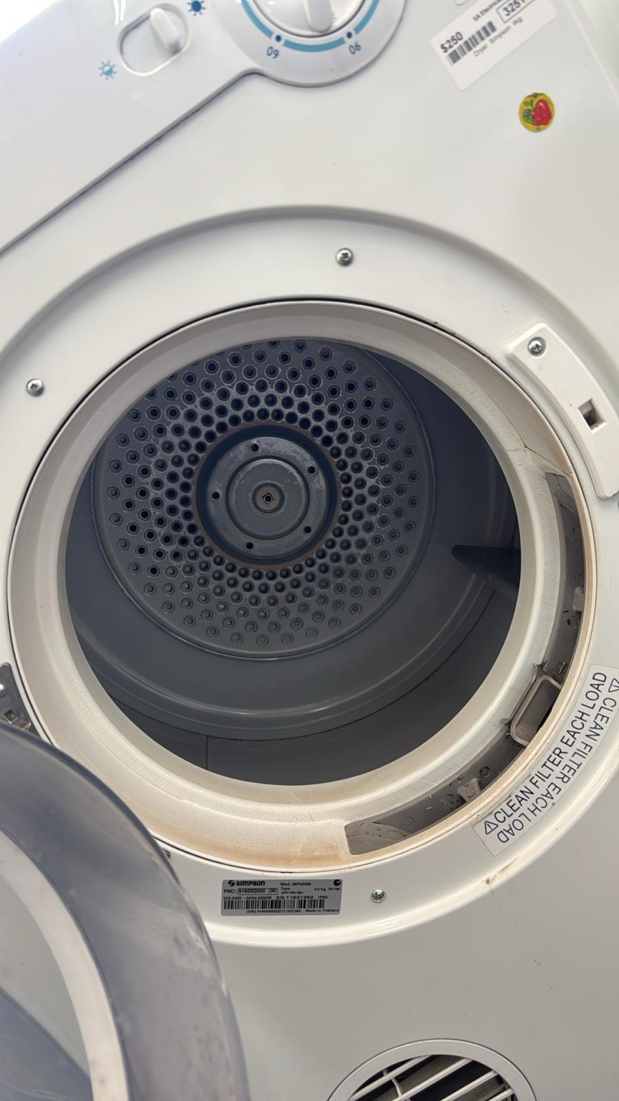 Simpson Dryer 4kg, 32517 F