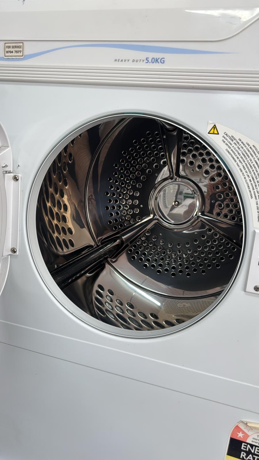 Hoover Dryer 5kg, 6 months warranty (32448 F)