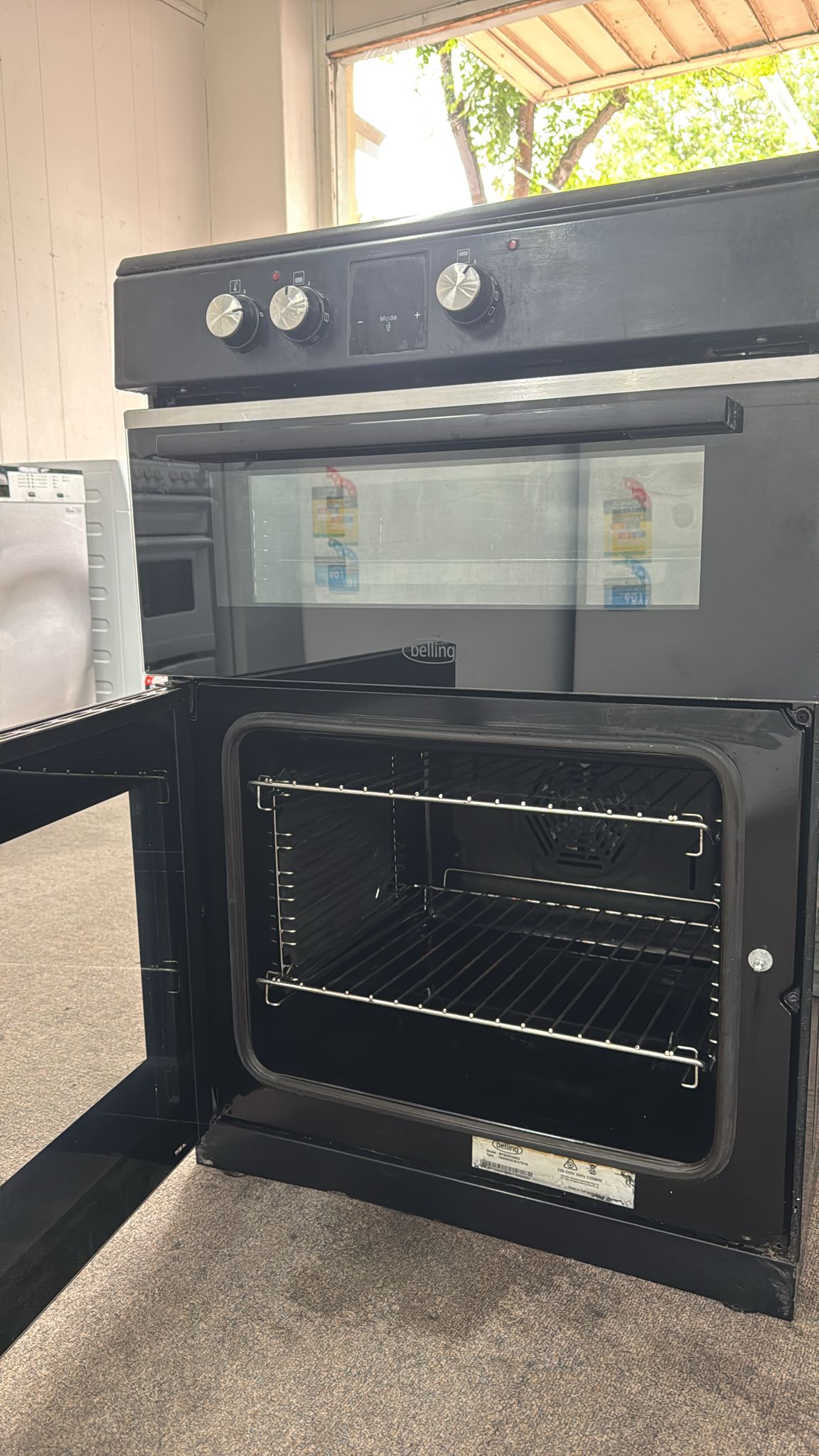 Belling Electric Stove with Induction Top BFS60DOIND (32547)