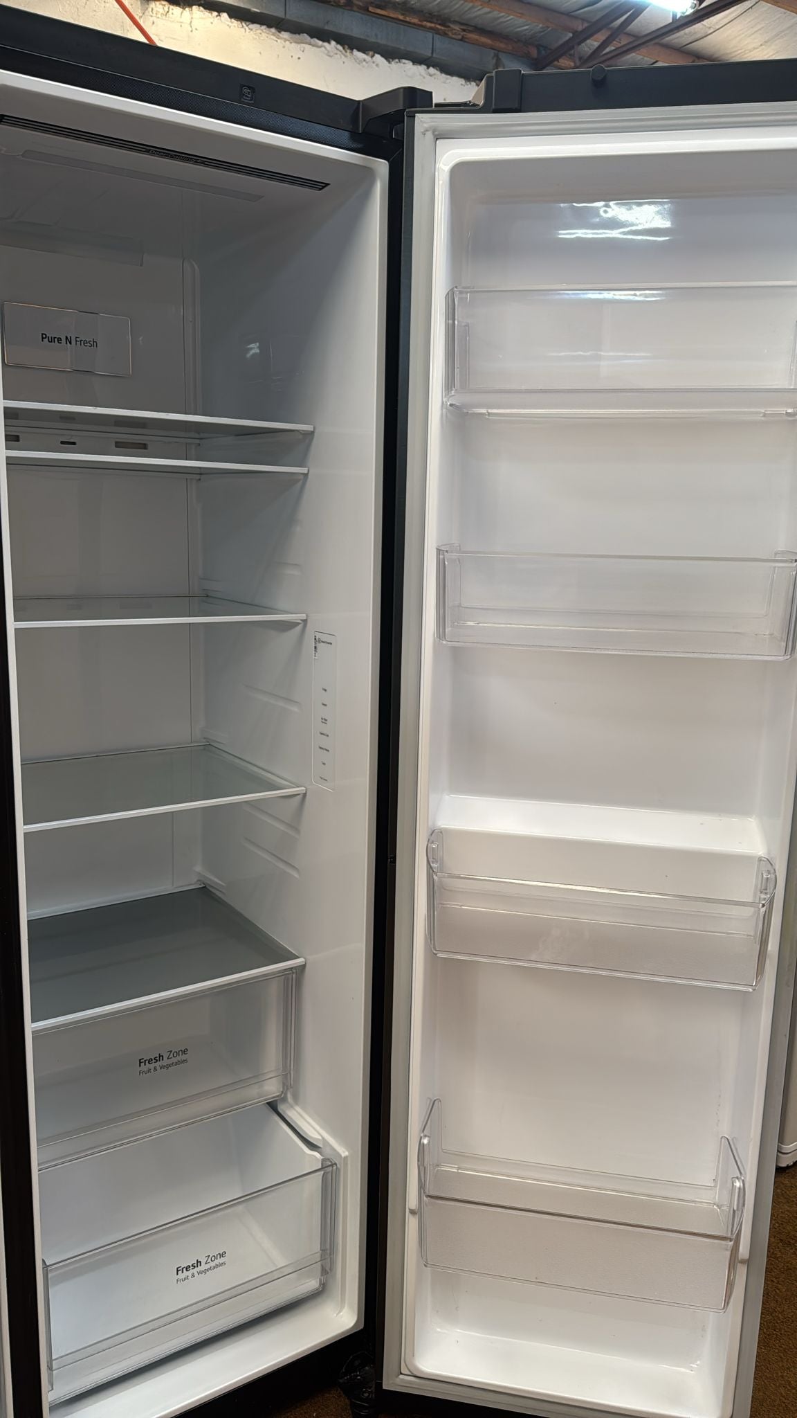 LG Side by Side Fridge Freezer 655L GSB655MBL (32603)