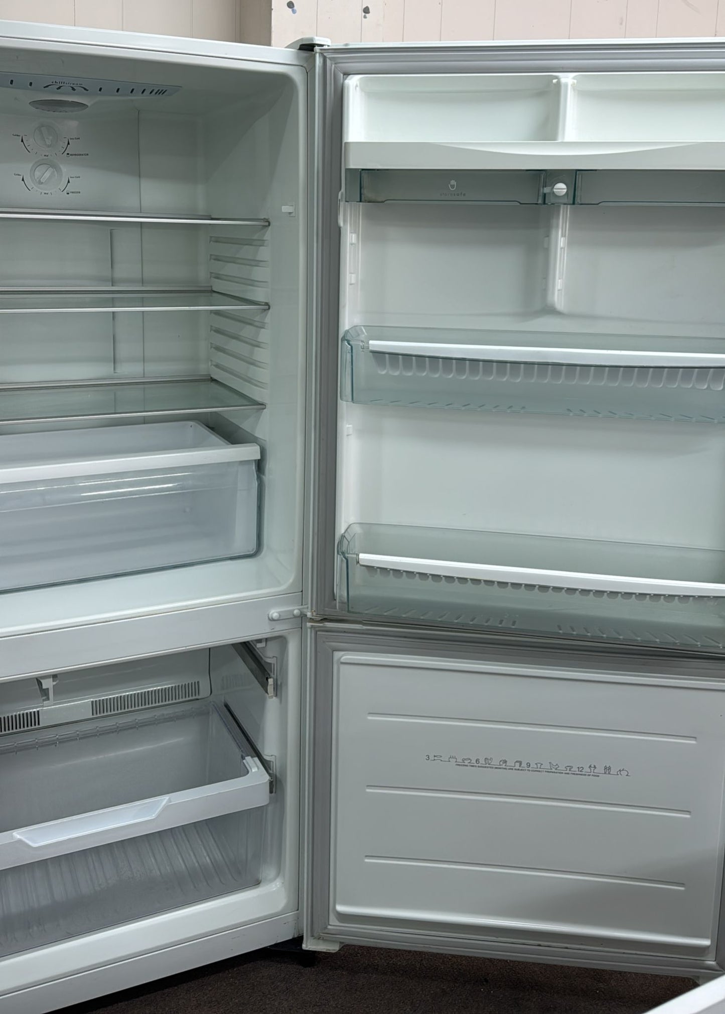 Westinghouse Bottom Mount Fridge Freezer 510L WBM5100WB (32785)